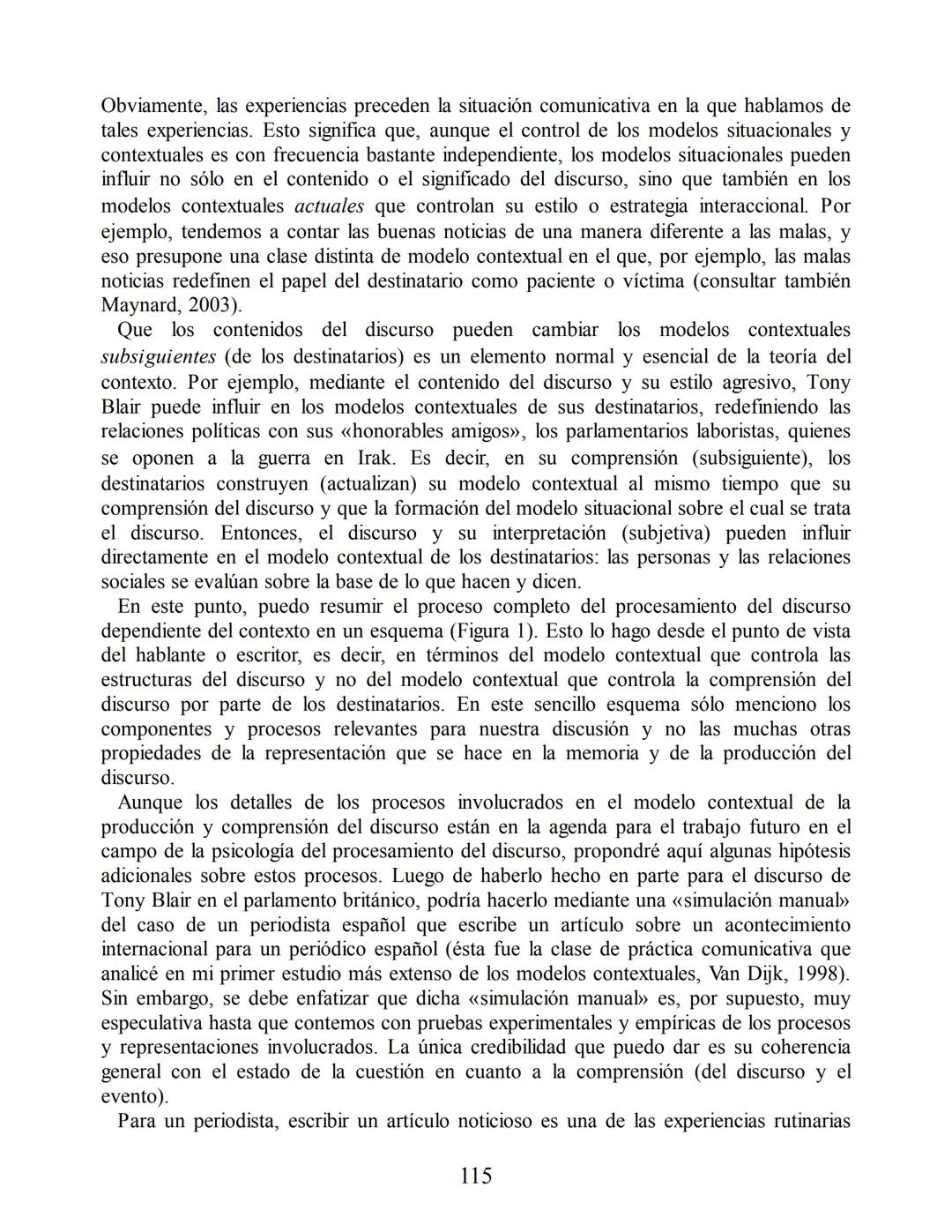 Análisis del discurso
Teun A. van Dijk
discurso
y
CONTEXTO
Un enfoque sociocognitivo
gedisa
editorial Teun A. van Dijk
DISCURSO Y CONTEXTO
C