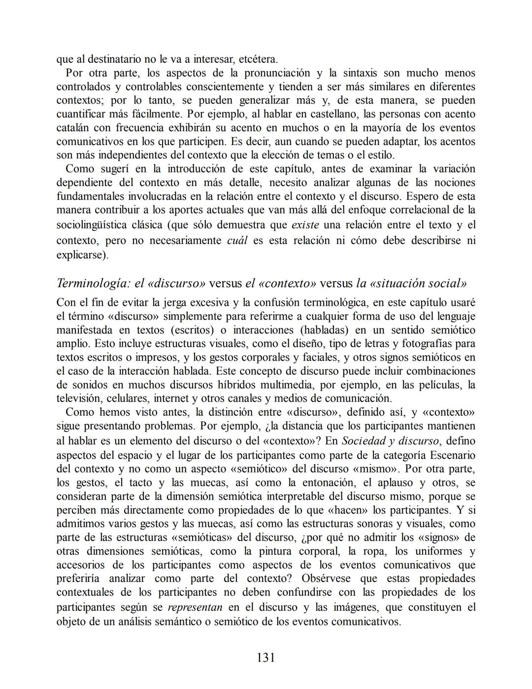 Análisis del discurso
Teun A. van Dijk
discurso
y
CONTEXTO
Un enfoque sociocognitivo
gedisa
editorial Teun A. van Dijk
DISCURSO Y CONTEXTO
C