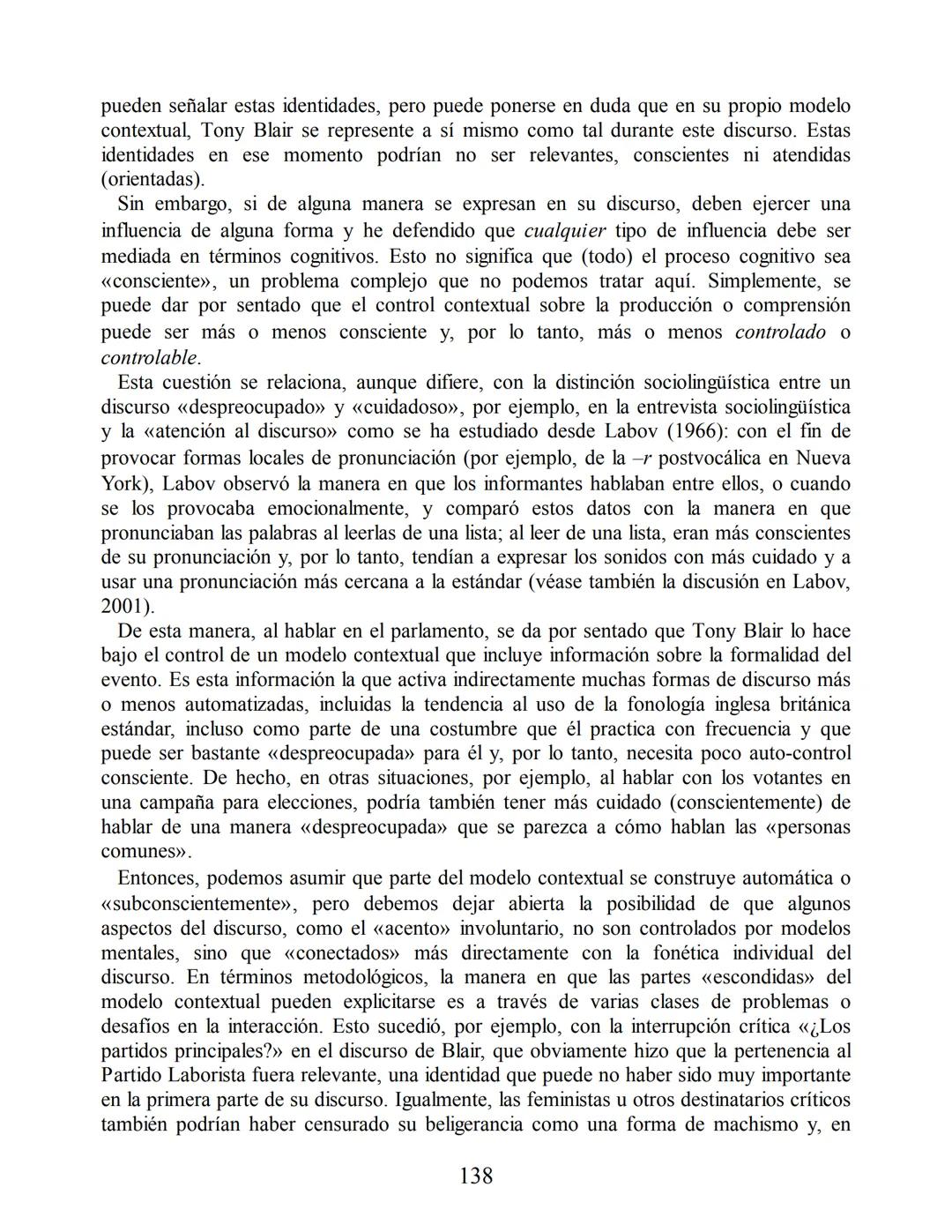 Análisis del discurso
Teun A. van Dijk
discurso
y
CONTEXTO
Un enfoque sociocognitivo
gedisa
editorial Teun A. van Dijk
DISCURSO Y CONTEXTO
C