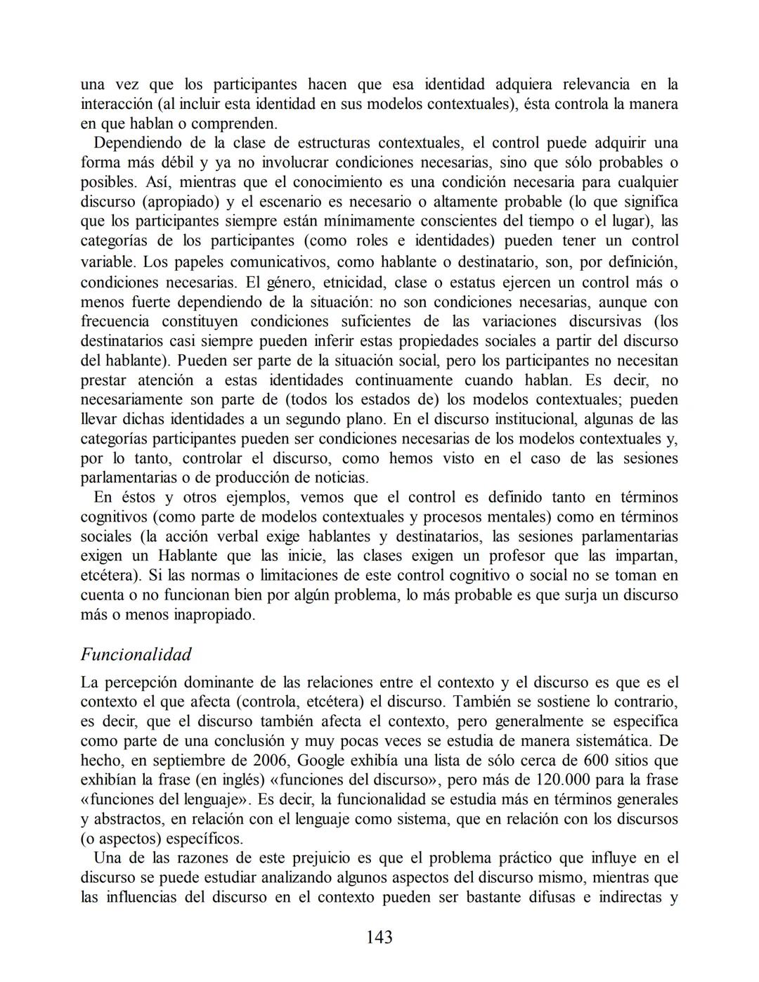 Análisis del discurso
Teun A. van Dijk
discurso
y
CONTEXTO
Un enfoque sociocognitivo
gedisa
editorial Teun A. van Dijk
DISCURSO Y CONTEXTO
C