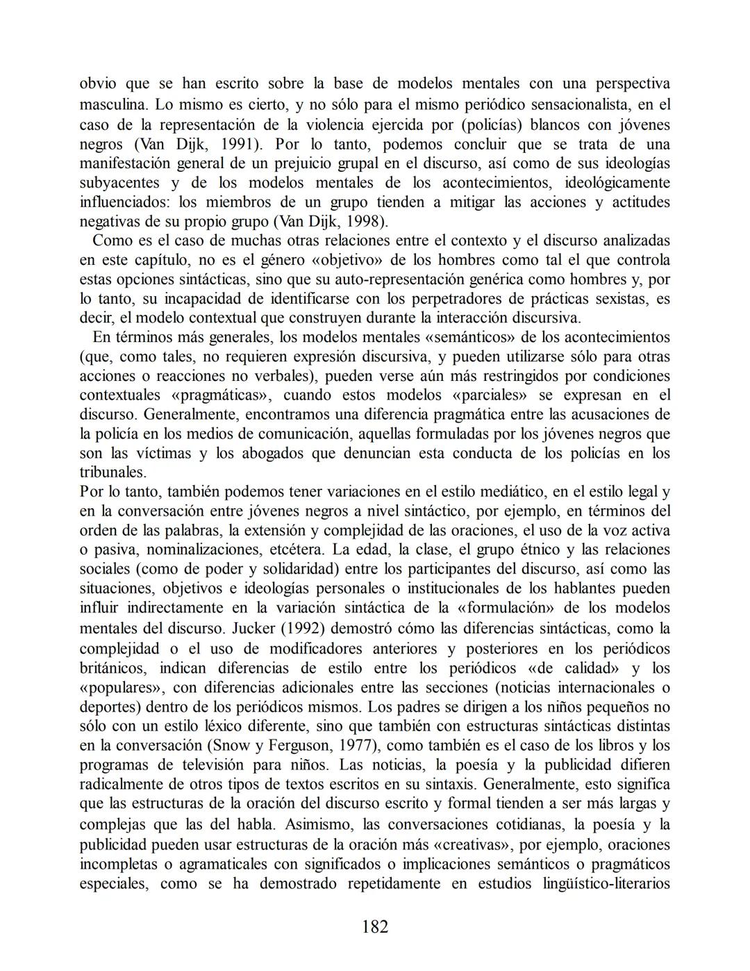 Análisis del discurso
Teun A. van Dijk
discurso
y
CONTEXTO
Un enfoque sociocognitivo
gedisa
editorial Teun A. van Dijk
DISCURSO Y CONTEXTO
C