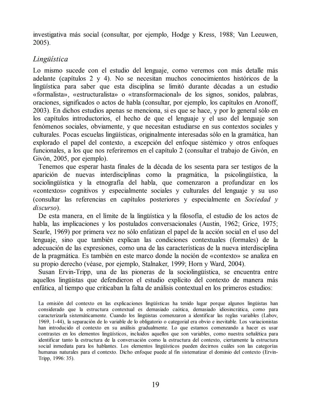 Análisis del discurso
Teun A. van Dijk
discurso
y
CONTEXTO
Un enfoque sociocognitivo
gedisa
editorial Teun A. van Dijk
DISCURSO Y CONTEXTO
C