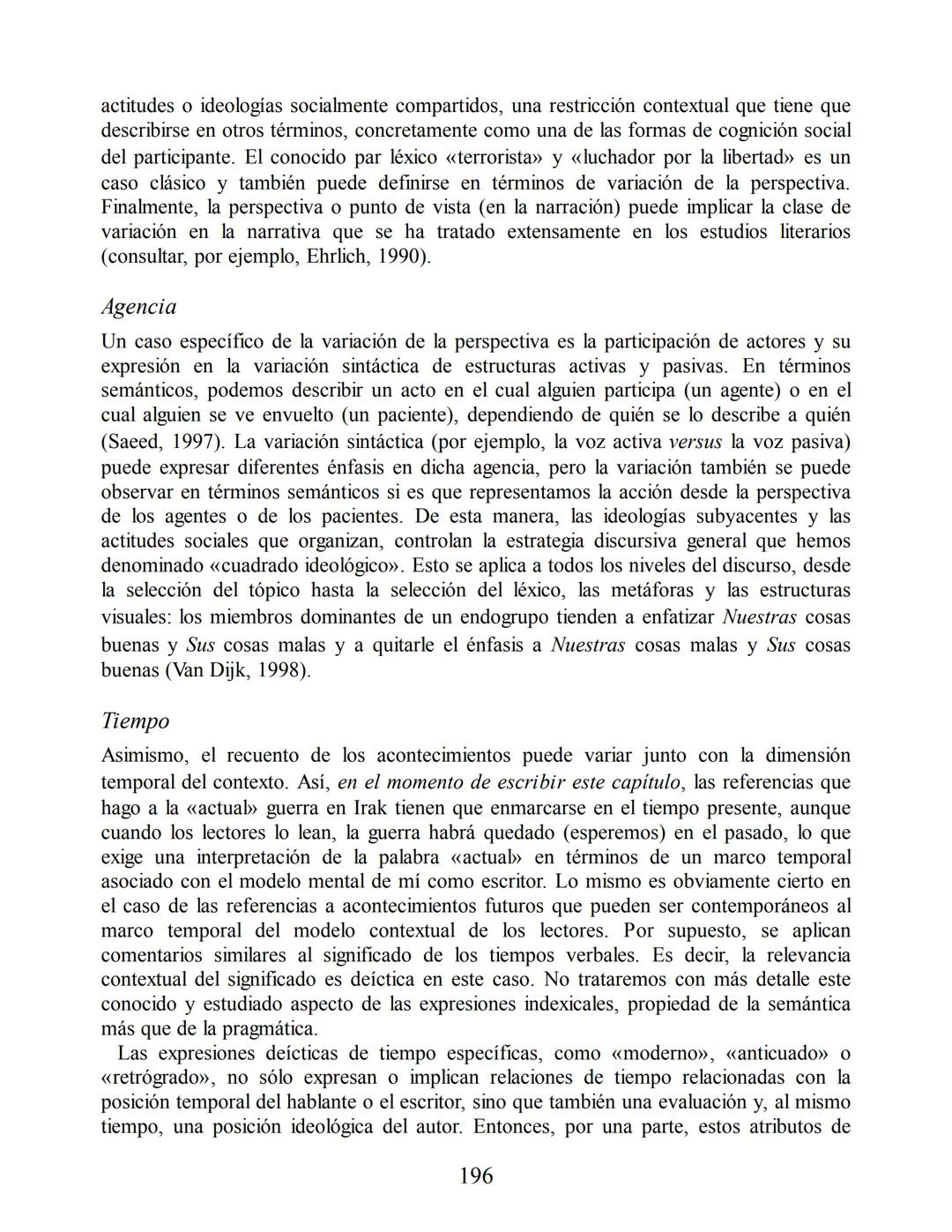 Análisis del discurso
Teun A. van Dijk
discurso
y
CONTEXTO
Un enfoque sociocognitivo
gedisa
editorial Teun A. van Dijk
DISCURSO Y CONTEXTO
C