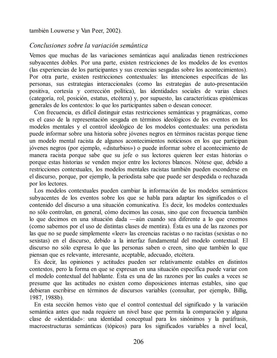 Análisis del discurso
Teun A. van Dijk
discurso
y
CONTEXTO
Un enfoque sociocognitivo
gedisa
editorial Teun A. van Dijk
DISCURSO Y CONTEXTO
C