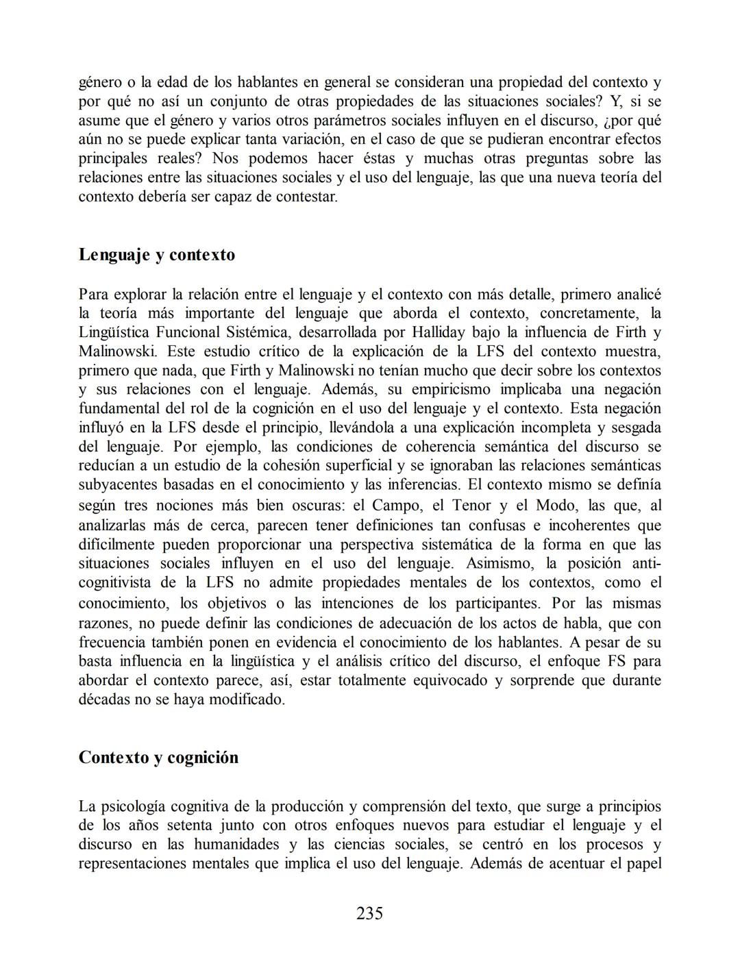 Análisis del discurso
Teun A. van Dijk
discurso
y
CONTEXTO
Un enfoque sociocognitivo
gedisa
editorial Teun A. van Dijk
DISCURSO Y CONTEXTO
C