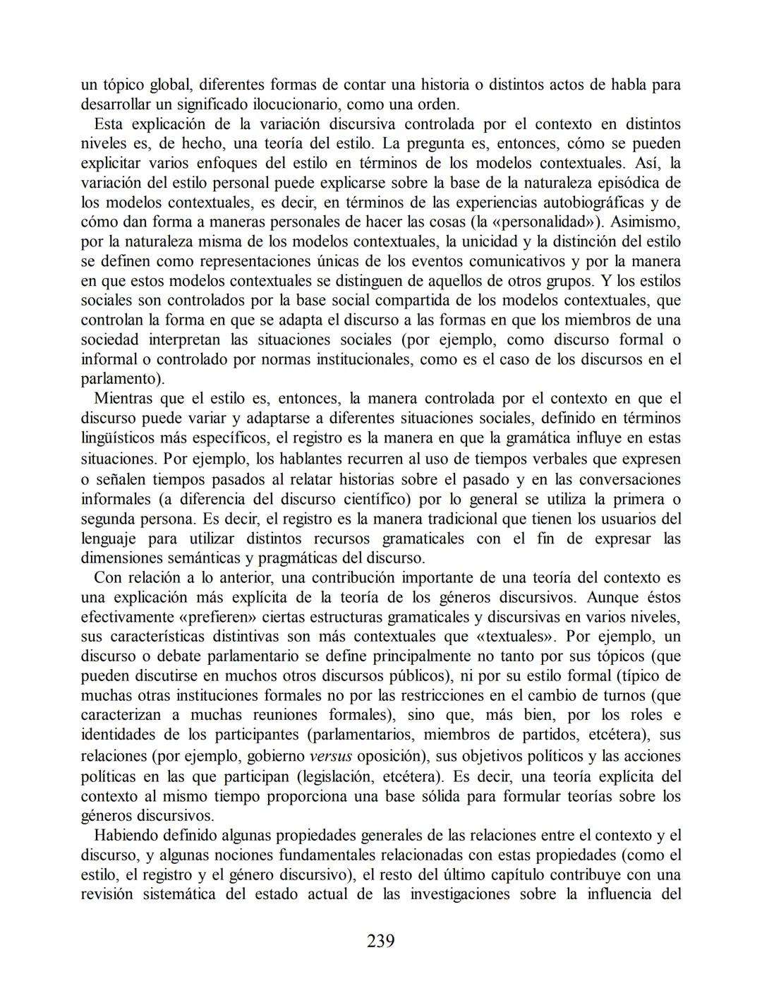 Análisis del discurso
Teun A. van Dijk
discurso
y
CONTEXTO
Un enfoque sociocognitivo
gedisa
editorial Teun A. van Dijk
DISCURSO Y CONTEXTO
C