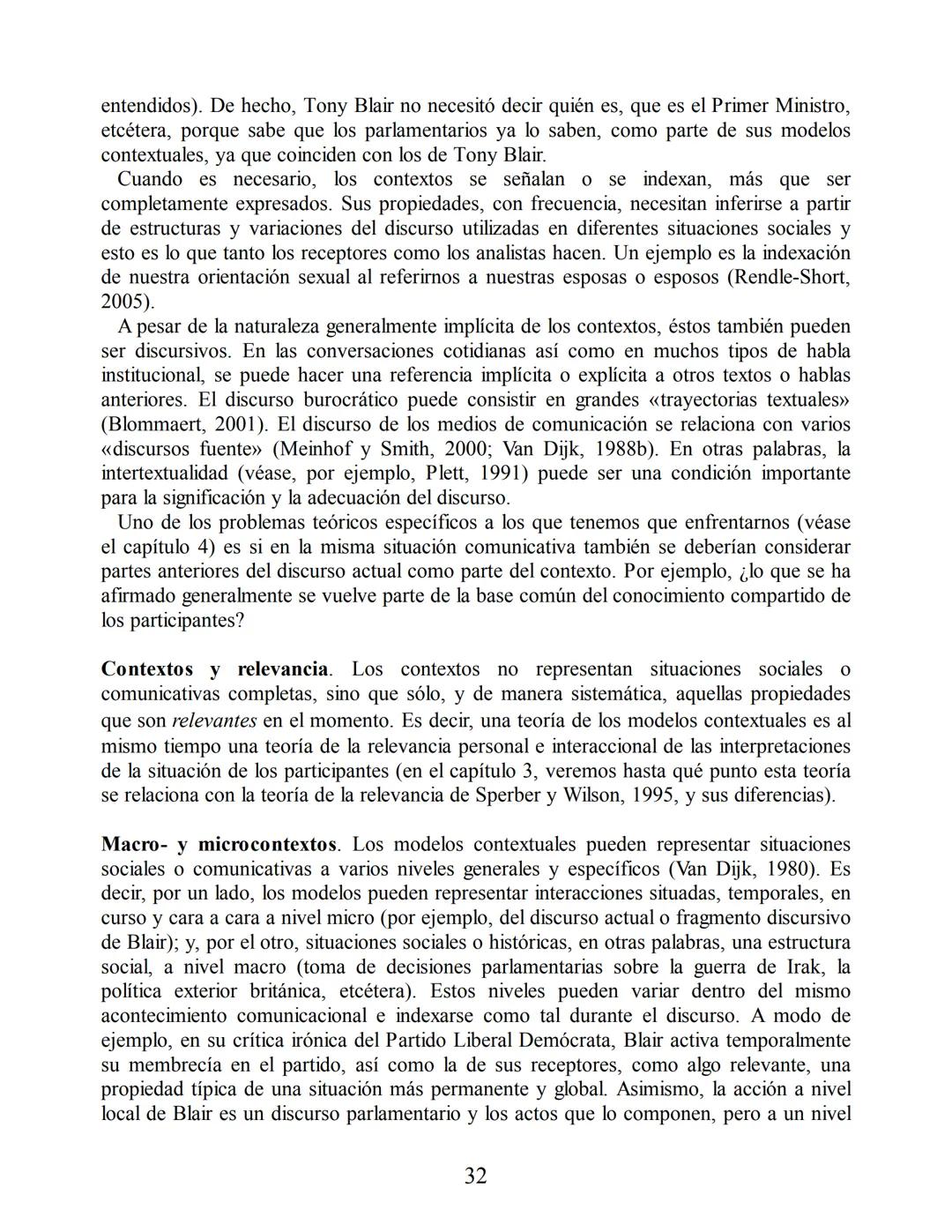 Análisis del discurso
Teun A. van Dijk
discurso
y
CONTEXTO
Un enfoque sociocognitivo
gedisa
editorial Teun A. van Dijk
DISCURSO Y CONTEXTO
C