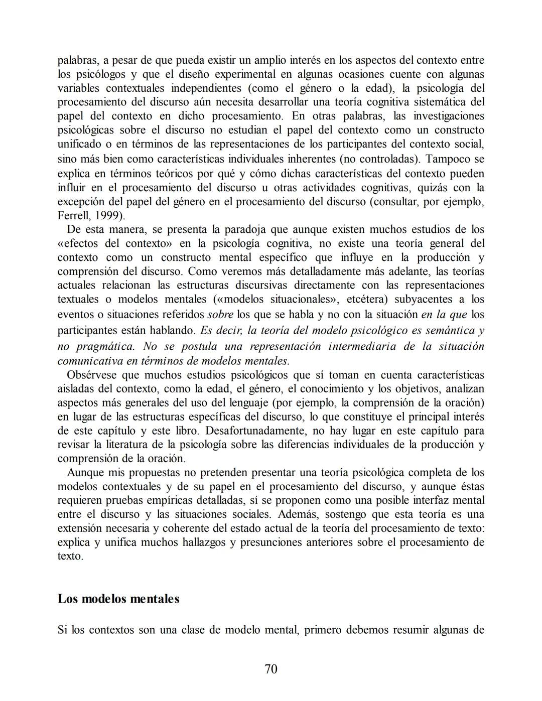 Análisis del discurso
Teun A. van Dijk
discurso
y
CONTEXTO
Un enfoque sociocognitivo
gedisa
editorial Teun A. van Dijk
DISCURSO Y CONTEXTO
C