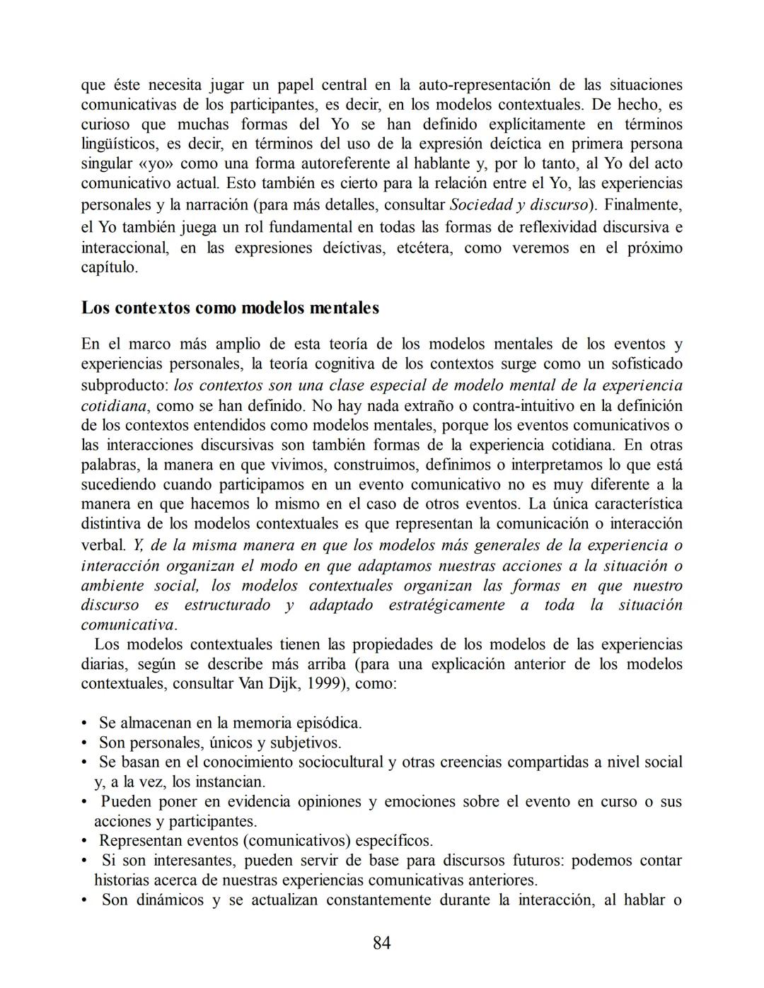 Análisis del discurso
Teun A. van Dijk
discurso
y
CONTEXTO
Un enfoque sociocognitivo
gedisa
editorial Teun A. van Dijk
DISCURSO Y CONTEXTO
C