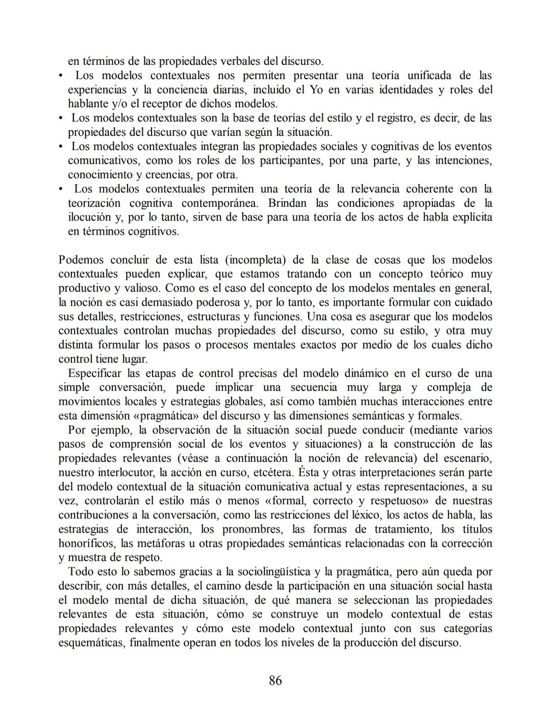 Análisis del discurso
Teun A. van Dijk
discurso
y
CONTEXTO
Un enfoque sociocognitivo
gedisa
editorial Teun A. van Dijk
DISCURSO Y CONTEXTO
C
