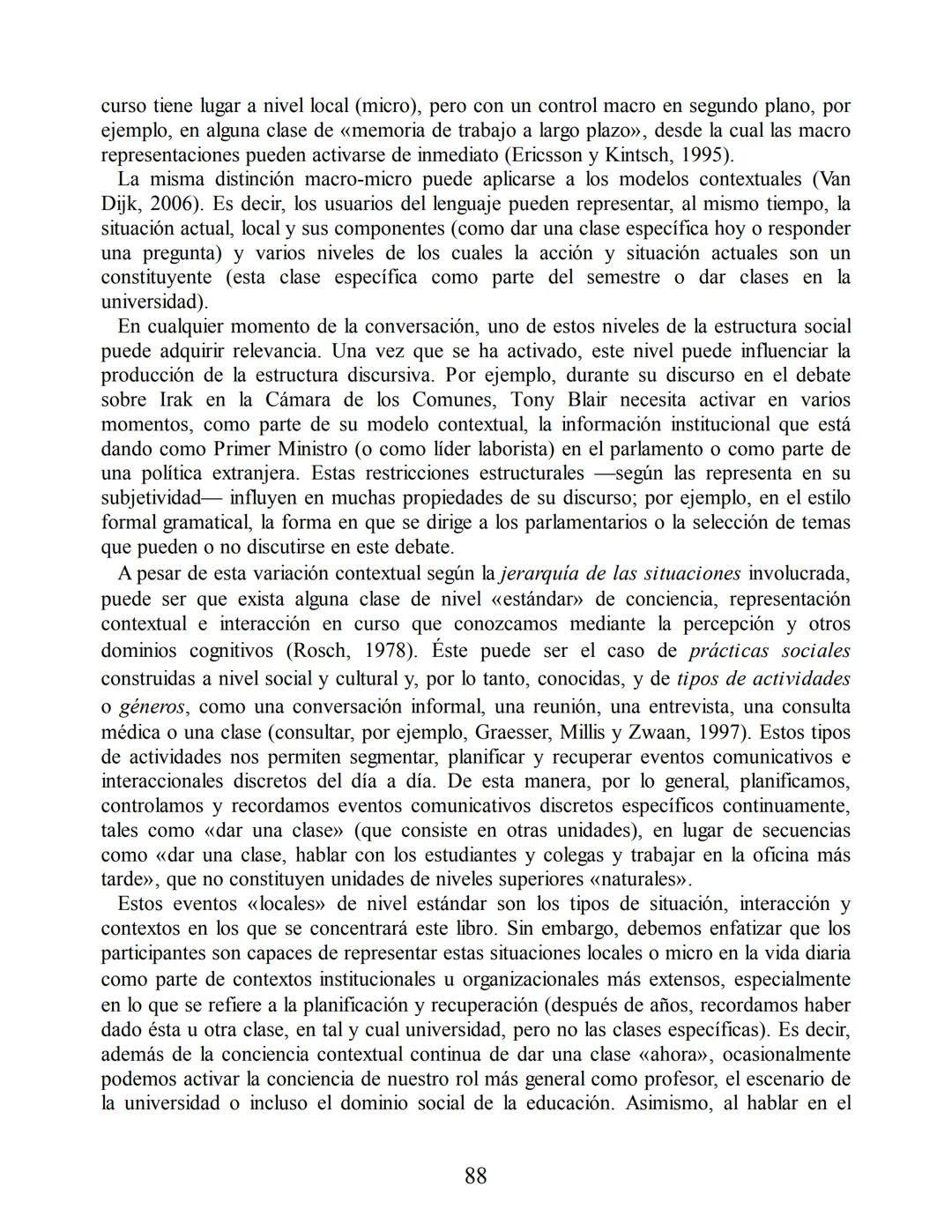 Análisis del discurso
Teun A. van Dijk
discurso
y
CONTEXTO
Un enfoque sociocognitivo
gedisa
editorial Teun A. van Dijk
DISCURSO Y CONTEXTO
C