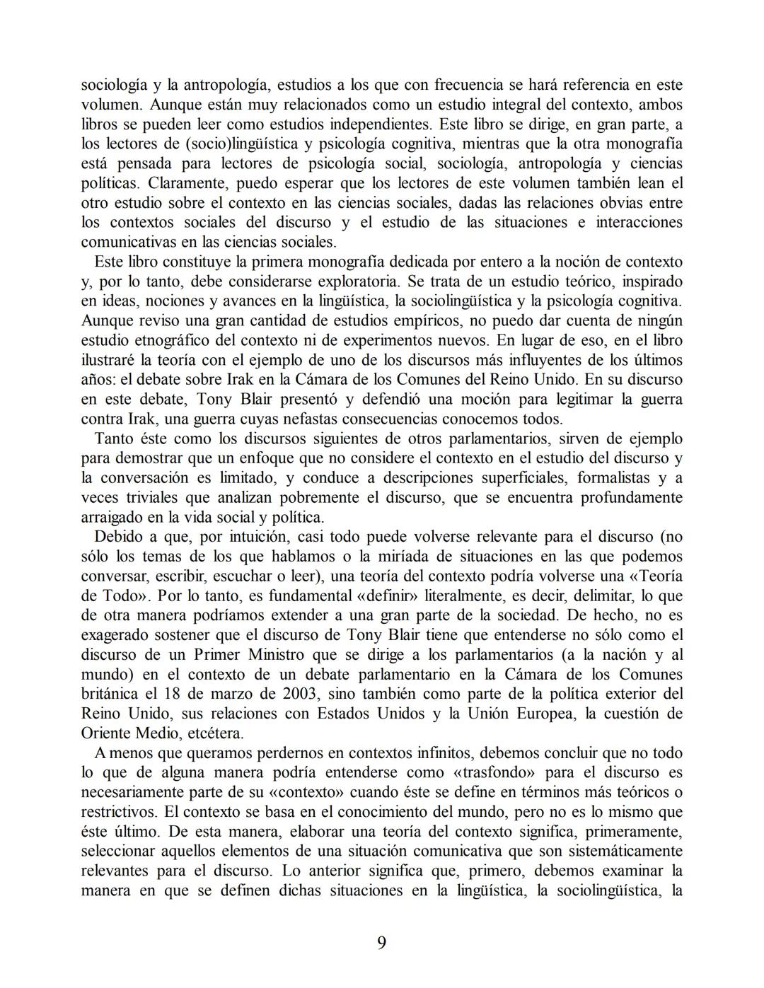 Análisis del discurso
Teun A. van Dijk
discurso
y
CONTEXTO
Un enfoque sociocognitivo
gedisa
editorial Teun A. van Dijk
DISCURSO Y CONTEXTO
C
