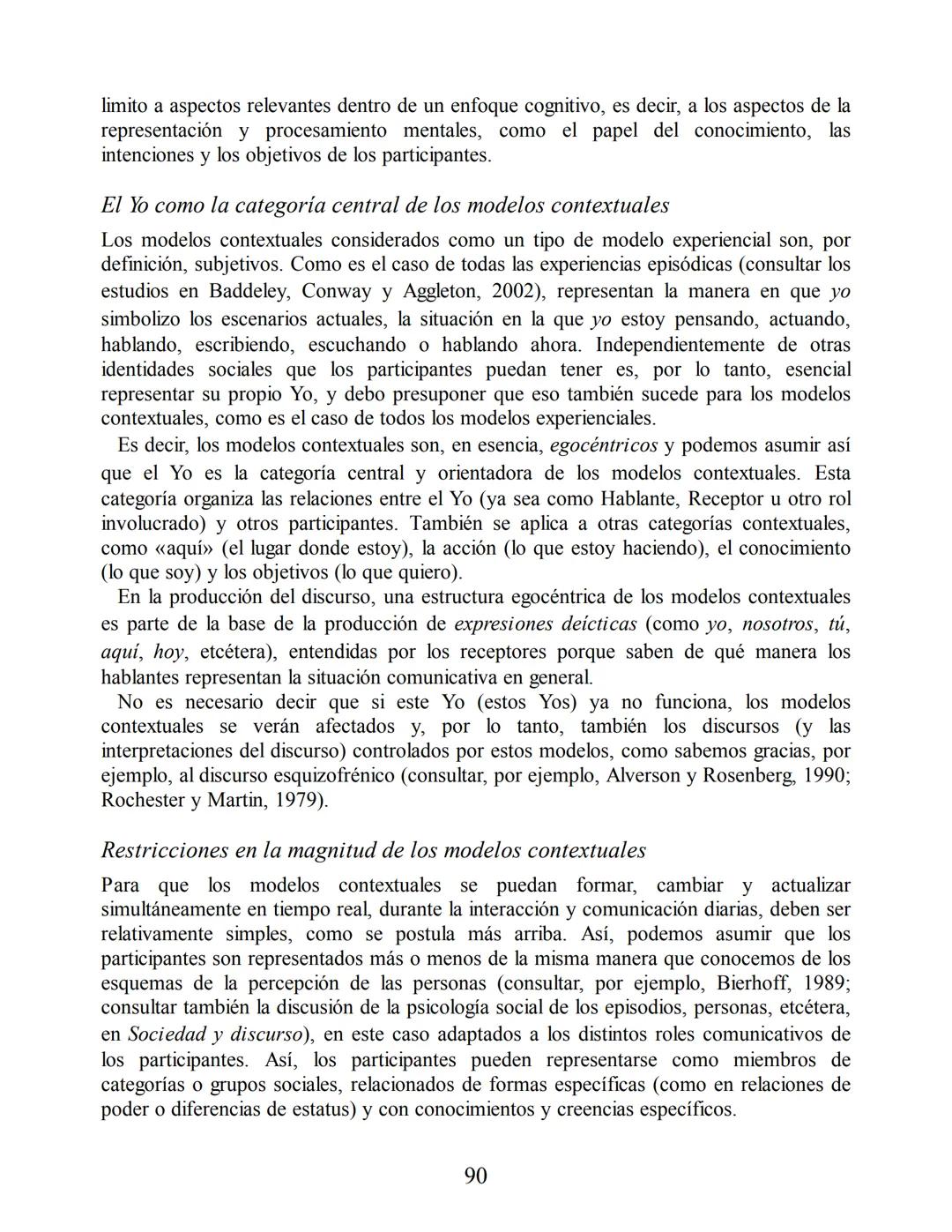 Análisis del discurso
Teun A. van Dijk
discurso
y
CONTEXTO
Un enfoque sociocognitivo
gedisa
editorial Teun A. van Dijk
DISCURSO Y CONTEXTO
C