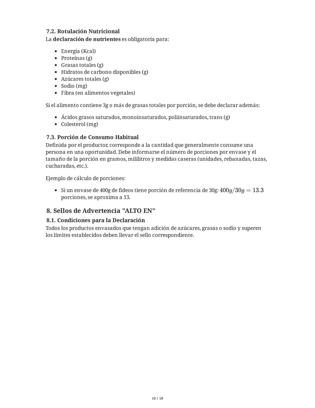# Etiquetado Nutricional de Alimentos: Bases Legales, Técnicas y Prácticas

1. **Objetivos y Fundamentos del Etiquetado Nutricional**
El eti