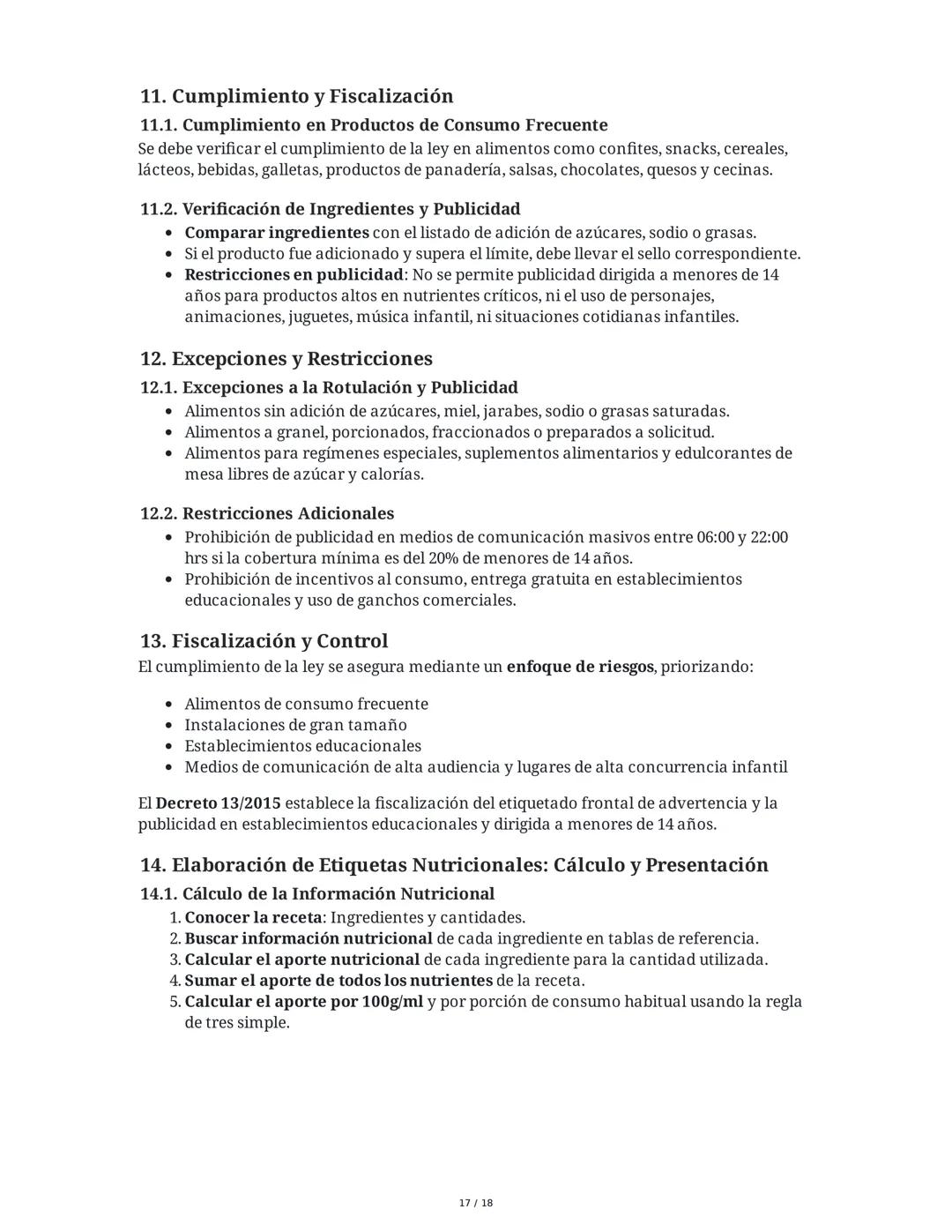 # Etiquetado Nutricional de Alimentos: Bases Legales, Técnicas y Prácticas

1. **Objetivos y Fundamentos del Etiquetado Nutricional**
El eti