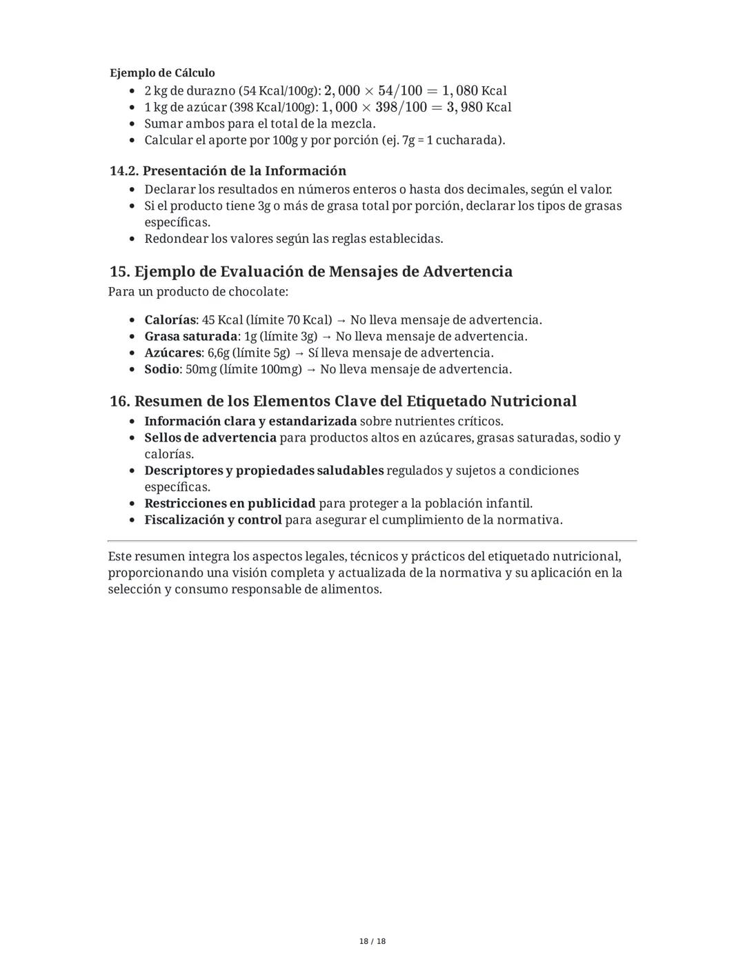 # Etiquetado Nutricional de Alimentos: Bases Legales, Técnicas y Prácticas

1. **Objetivos y Fundamentos del Etiquetado Nutricional**
El eti