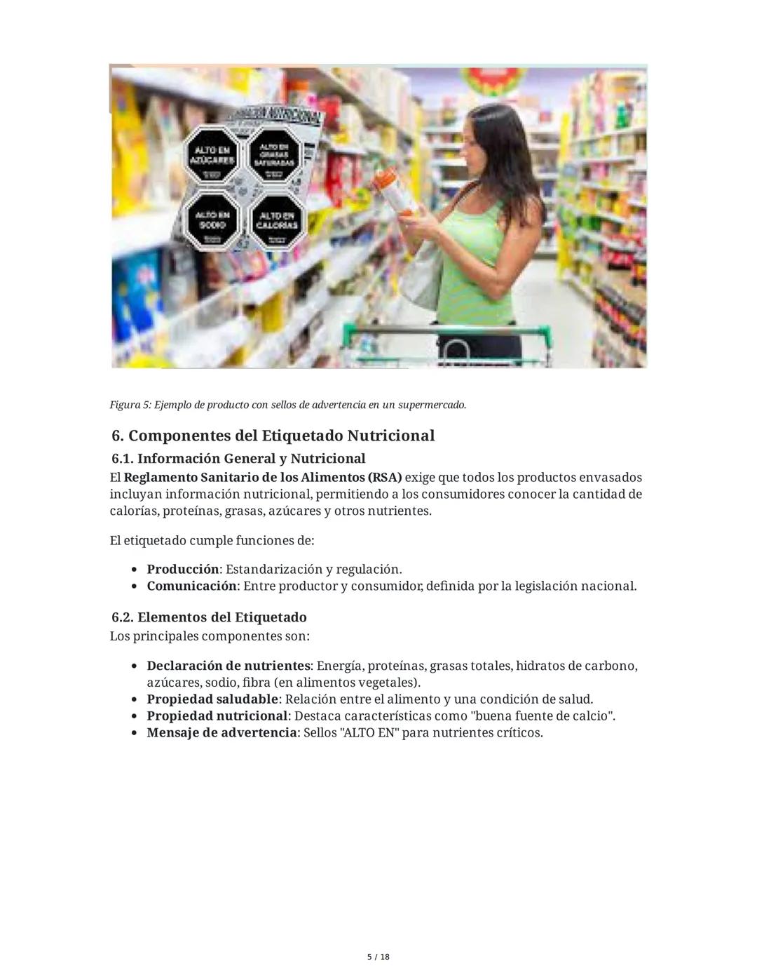 # Etiquetado Nutricional de Alimentos: Bases Legales, Técnicas y Prácticas

1. **Objetivos y Fundamentos del Etiquetado Nutricional**
El eti