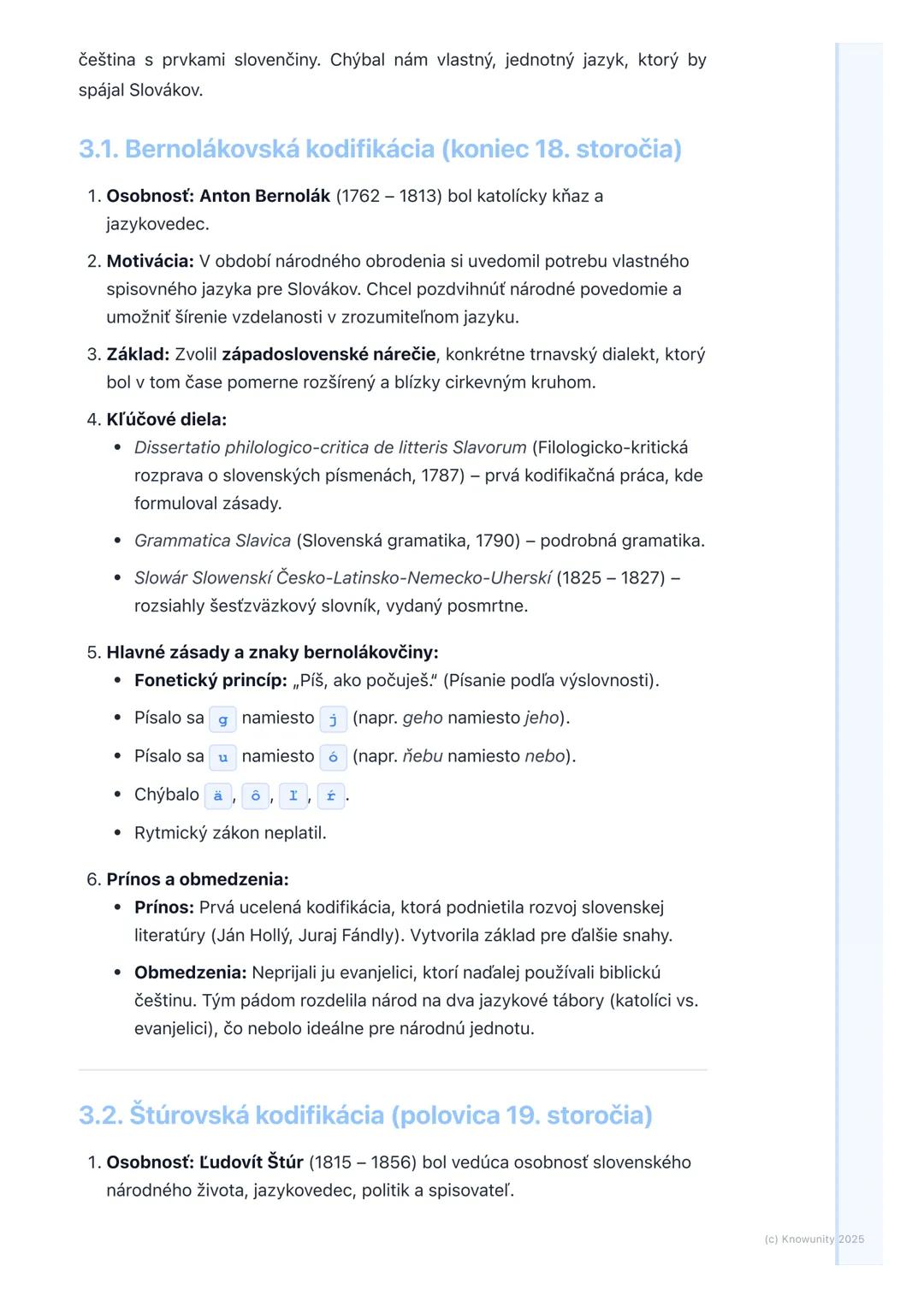 # Kodifikácia spisovnej
slovenčiny

1. Prehľad a úvod

Kodifikácia spisovnej slovenčiny je kľúčový proces vo vývine nášho jazyka,
ktorý vied