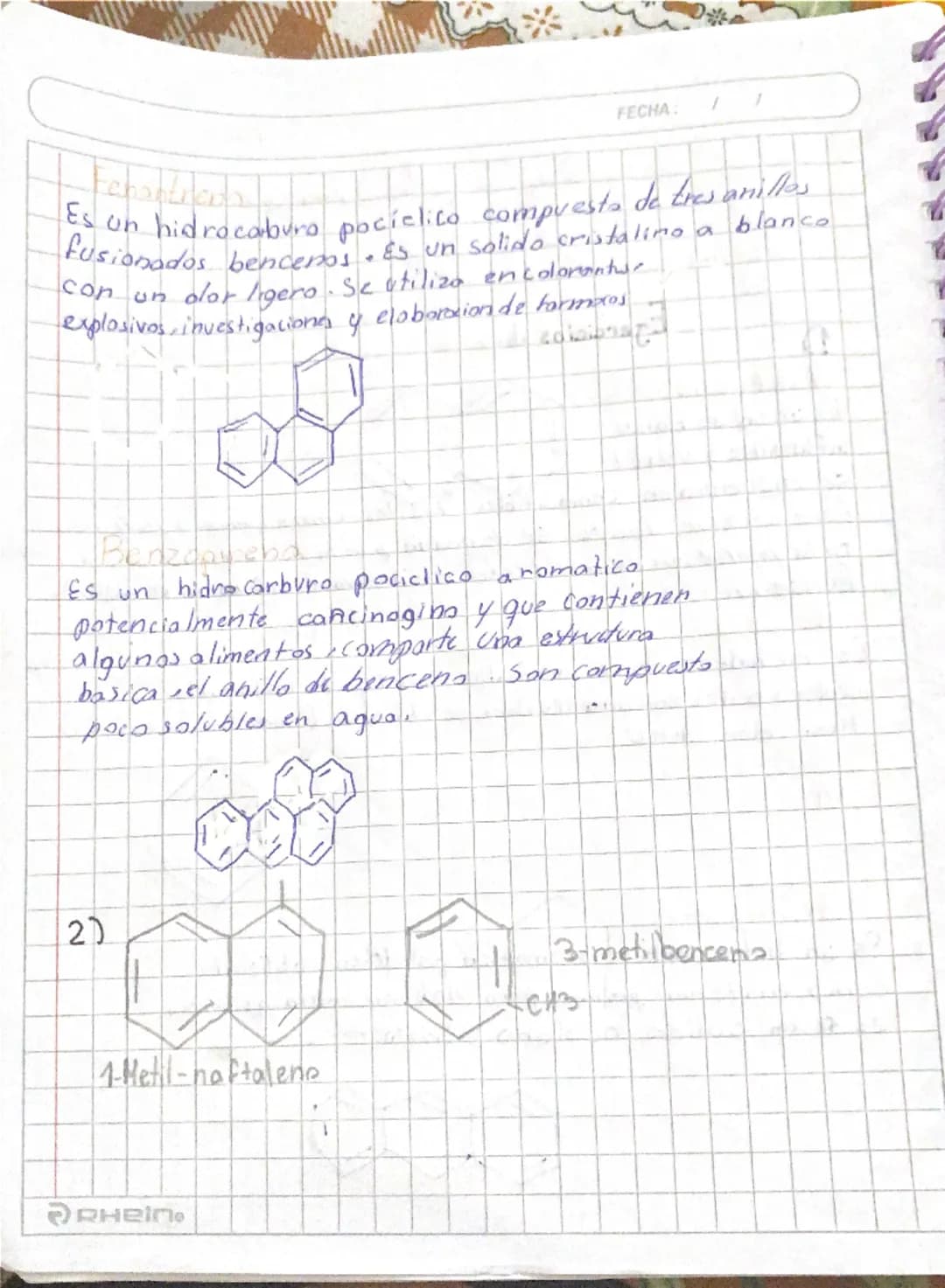 # Obj:Retroalimentar nom. Alcanos, Alquenos y alquinos

2-metilhexano.

5-metil-2-hexeno.

5-metil-2-hexino.

Ciclos
son cadenas pero estan 