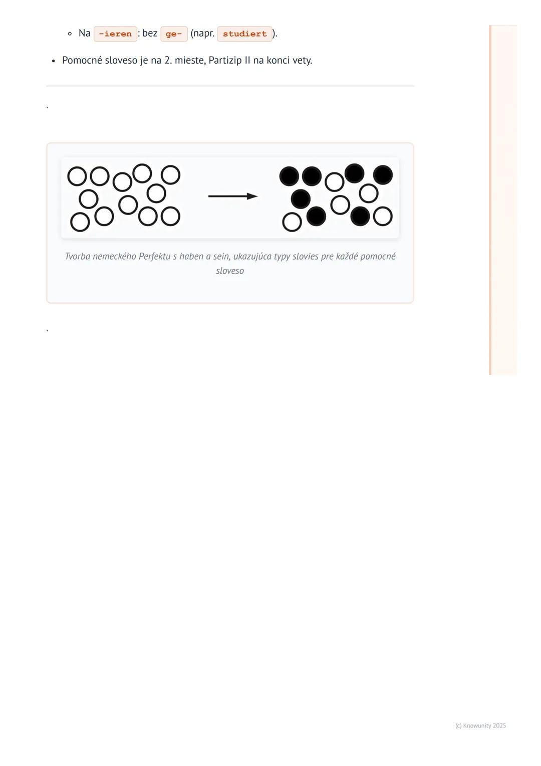 # Minulý čas (Perfekt) s "haben" a
"sein"

Úvod / Prehľad

Dnes si zopakujeme minulý čas Perfekt, ktorý je v nemčine veľmi dôležitý.
Používa