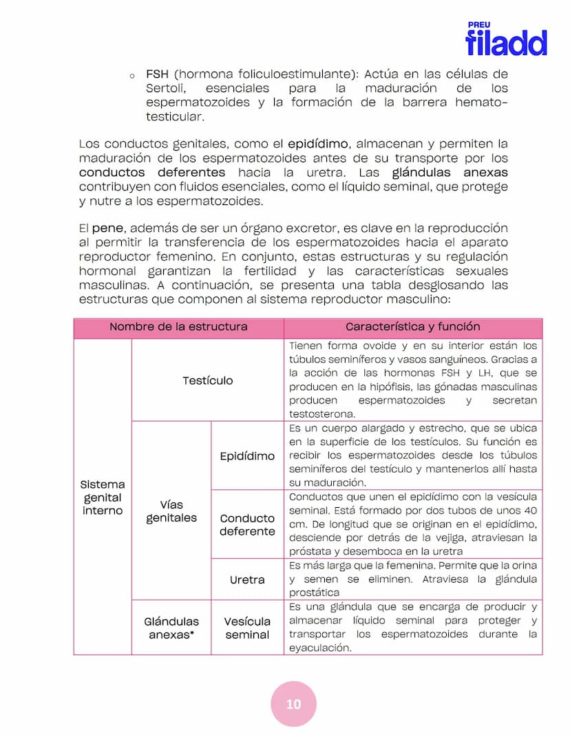 BIOLOGÍA
Sexualidad humana
EJE 2
GUÍA
TEÓRICA
Preu Filadd @filadd.cl@filadd.cl
PREU
filadd Aspectos generales de la
reproducción
PREU
filadd