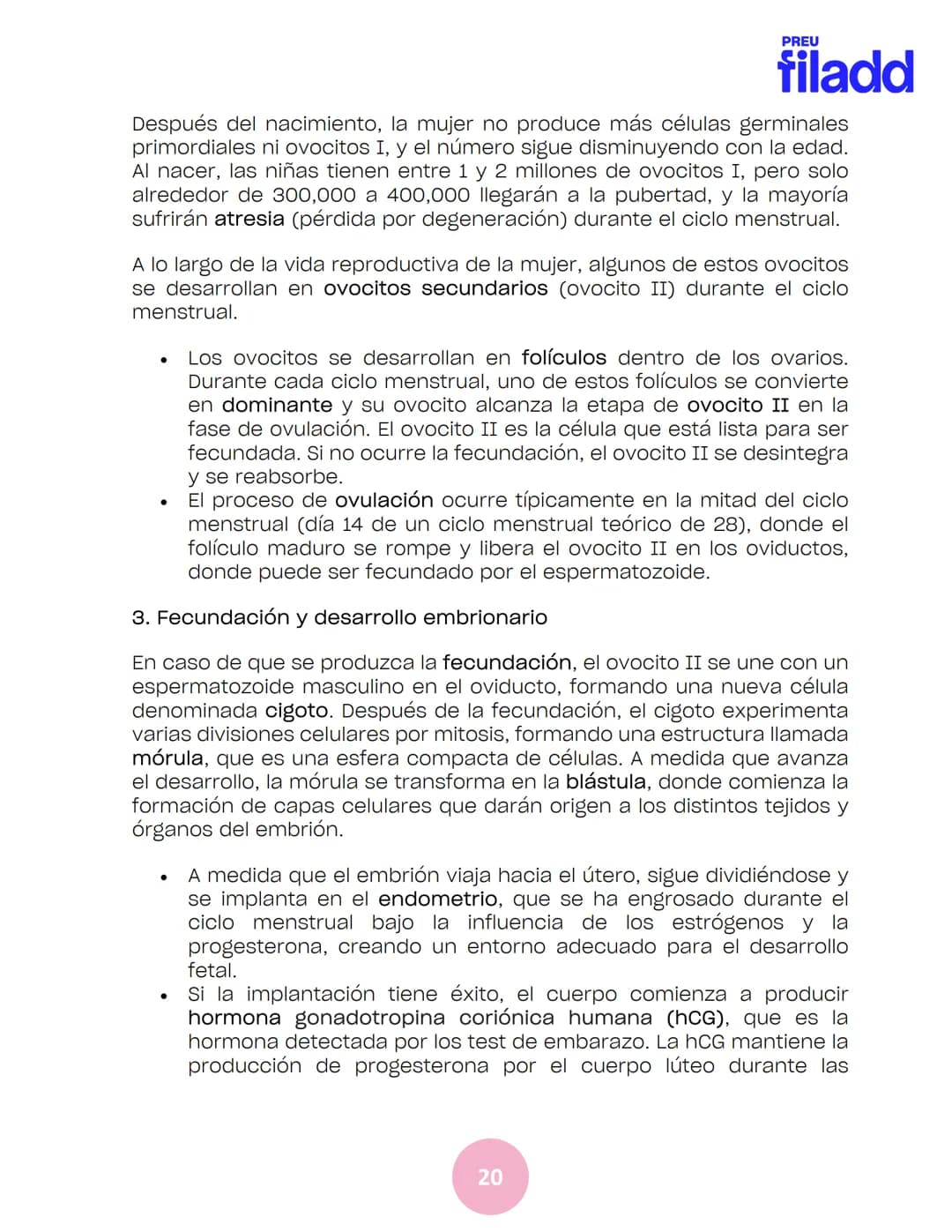 BIOLOGÍA
Sexualidad humana
EJE 2
GUÍA
TEÓRICA
Preu Filadd @filadd.cl@filadd.cl
PREU
filadd Aspectos generales de la
reproducción
PREU
filadd