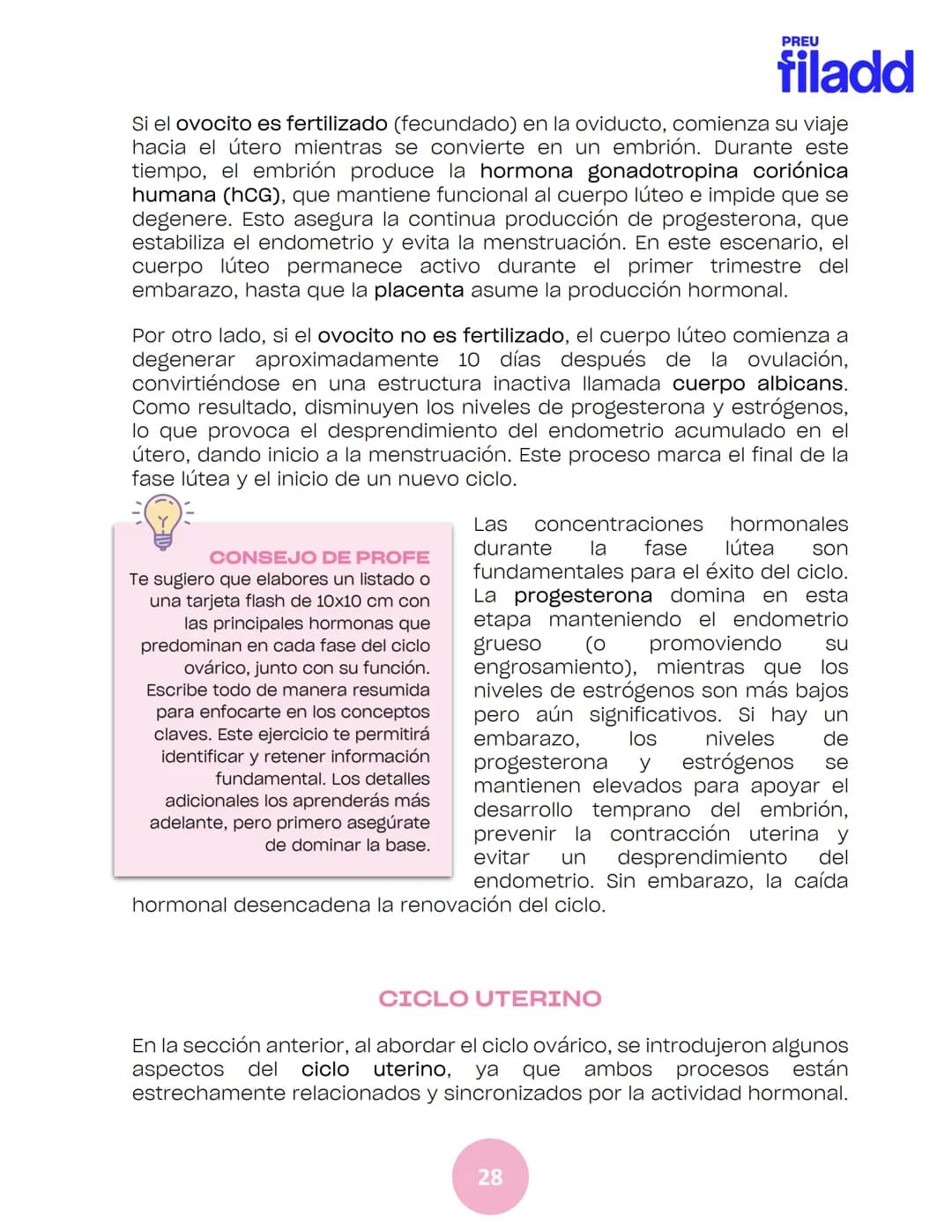 BIOLOGÍA
Sexualidad humana
EJE 2
GUÍA
TEÓRICA
Preu Filadd @filadd.cl@filadd.cl
PREU
filadd Aspectos generales de la
reproducción
PREU
filadd