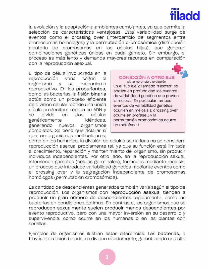 BIOLOGÍA
Sexualidad humana
EJE 2
GUÍA
TEÓRICA
Preu Filadd @filadd.cl@filadd.cl
PREU
filadd Aspectos generales de la
reproducción
PREU
filadd