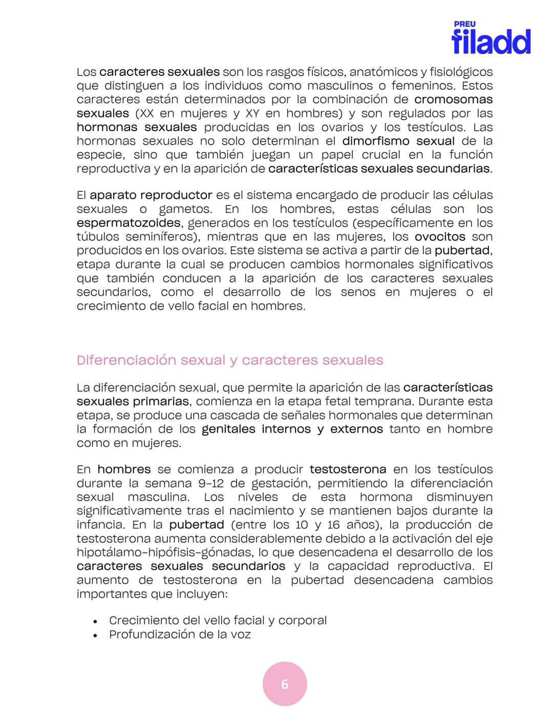 BIOLOGÍA
Sexualidad humana
EJE 2
GUÍA
TEÓRICA
Preu Filadd @filadd.cl@filadd.cl
PREU
filadd Aspectos generales de la
reproducción
PREU
filadd
