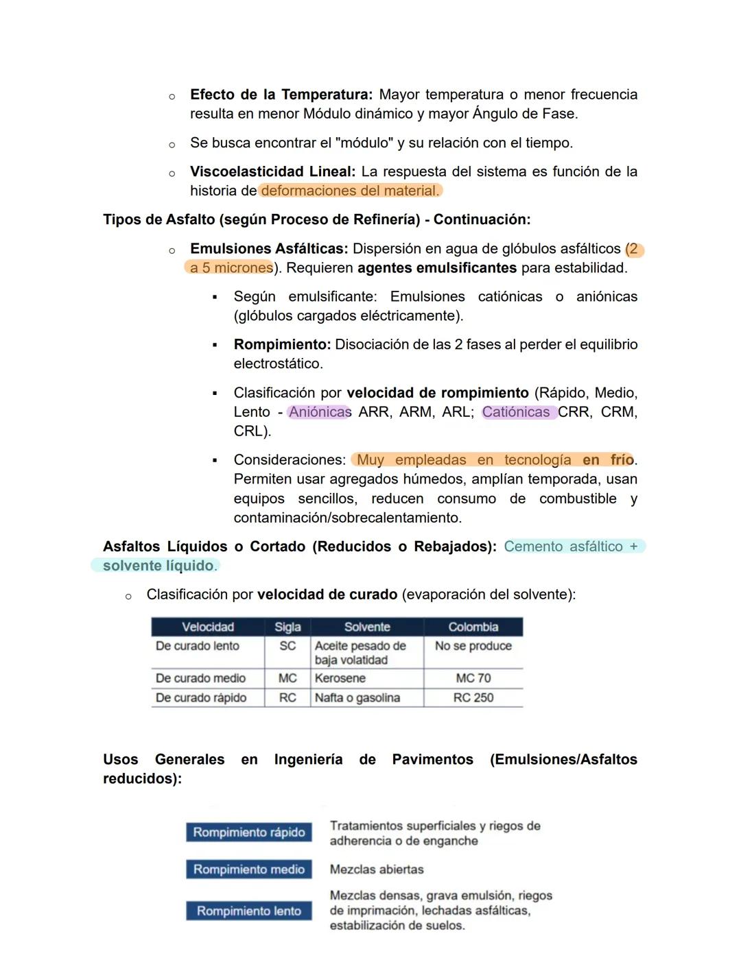 El Asfaltos
。
Definición y Origen del Asfalto:
Material ligante de color marrón oscuro a negro, constituido principalmente
por hidrocarburos