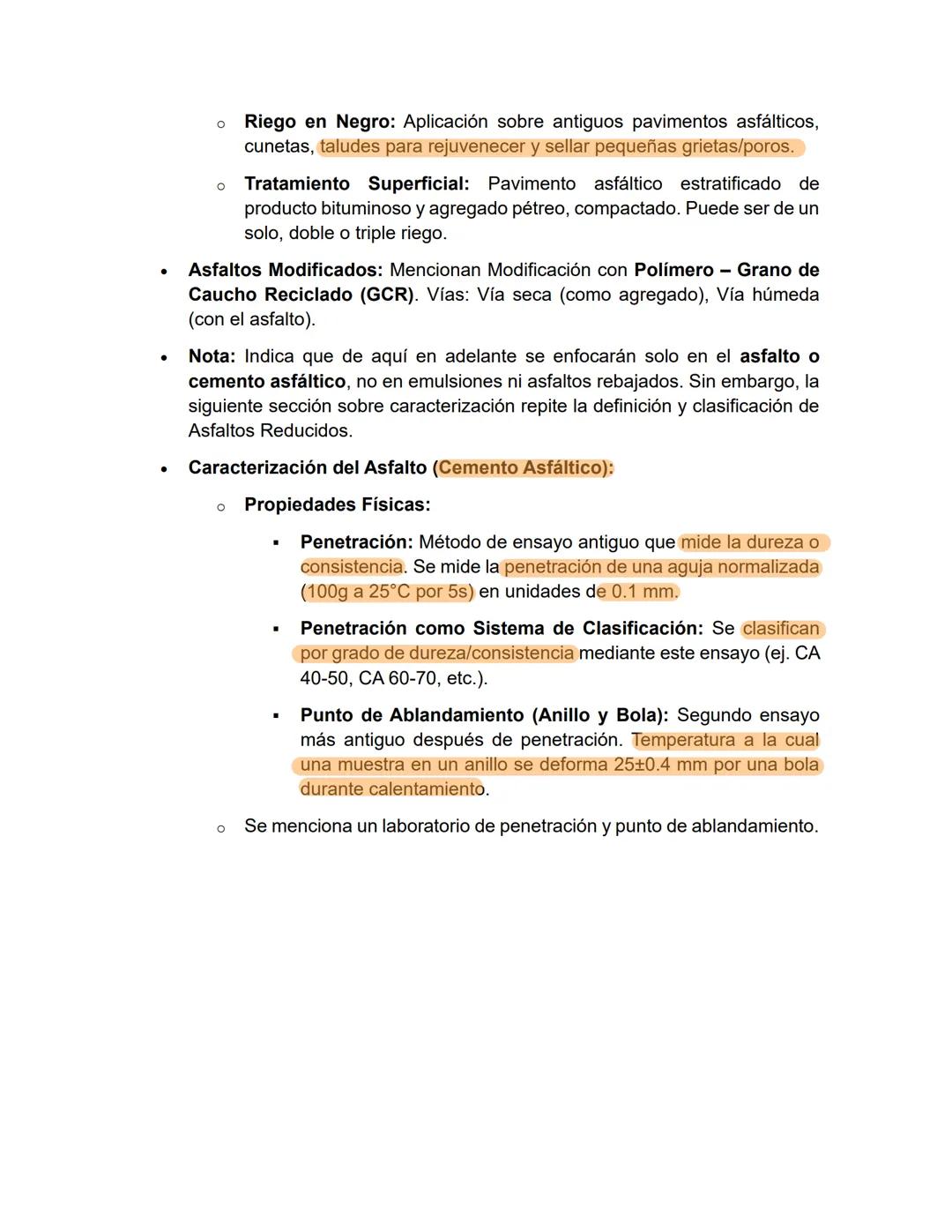 El Asfaltos
。
Definición y Origen del Asfalto:
Material ligante de color marrón oscuro a negro, constituido principalmente
por hidrocarburos