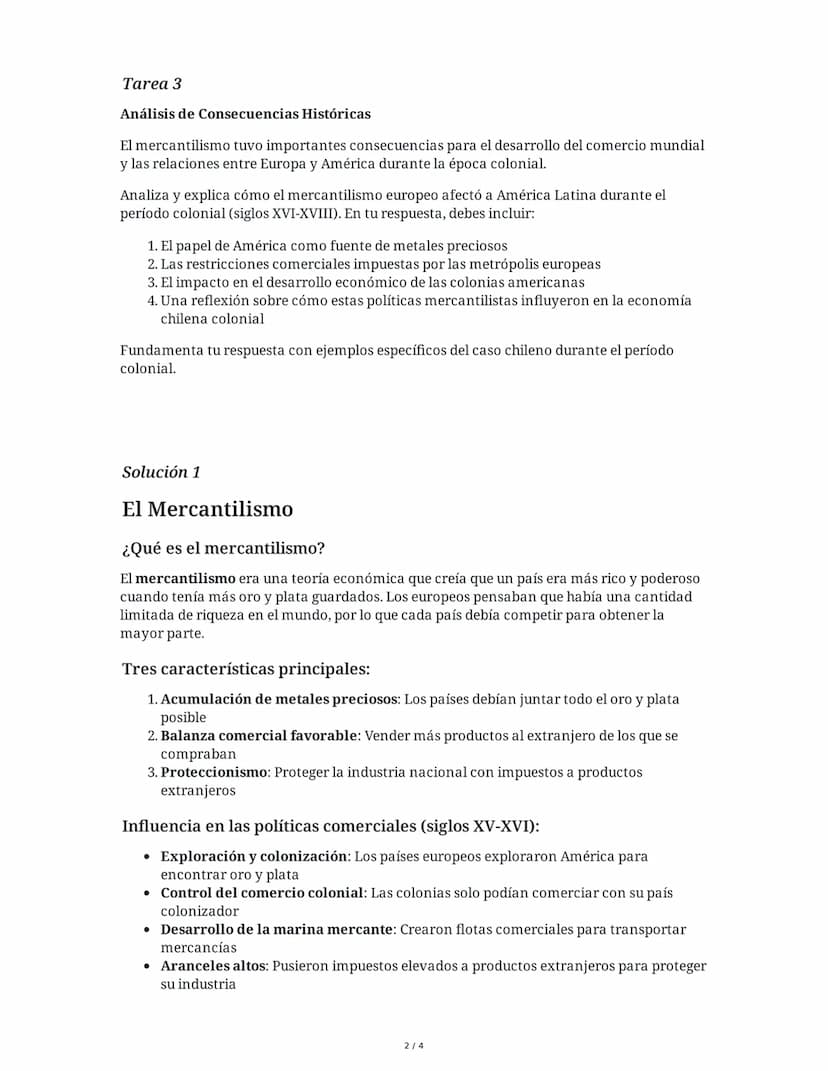30 May 2025
Mercantilismo y Economía Medieval
Tarea 1
El Mercantilismo y el Comercio Medieval
Durante la Edad Media tardía y el inicio de la
