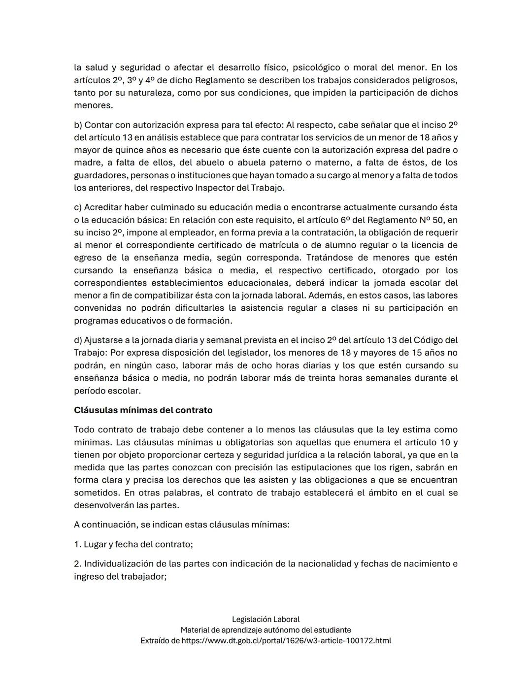 # Contrato Individual de Trabajo
## Concepto
Según lo señalado por el artículo 7° del Código del Trabajo, el contrato individual de trabaj