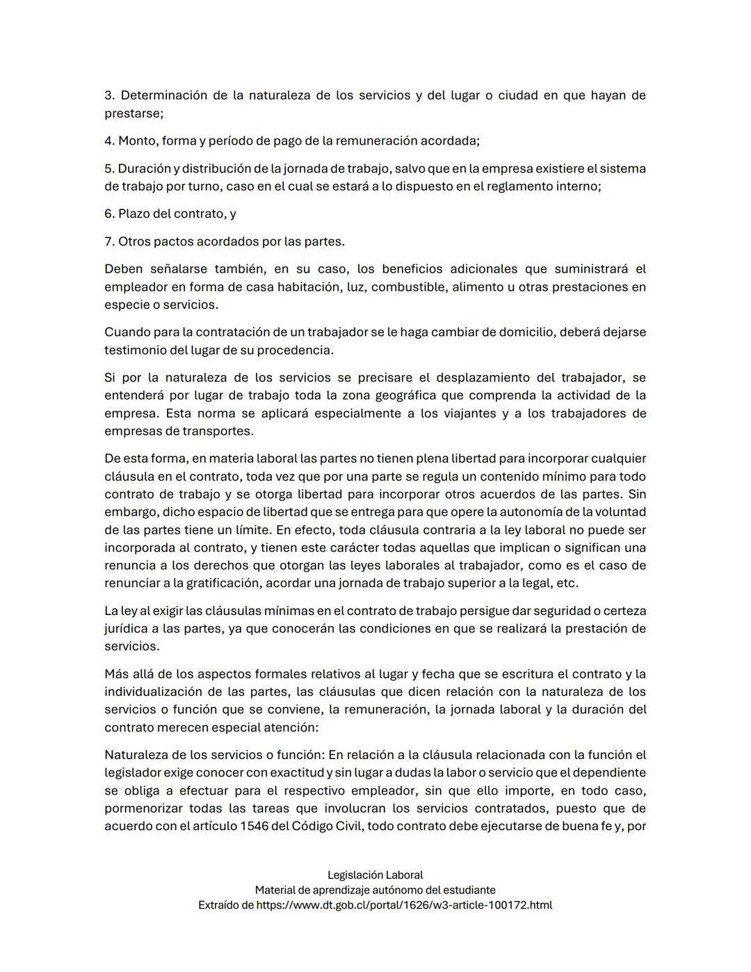 # Contrato Individual de Trabajo
## Concepto
Según lo señalado por el artículo 7° del Código del Trabajo, el contrato individual de trabaj