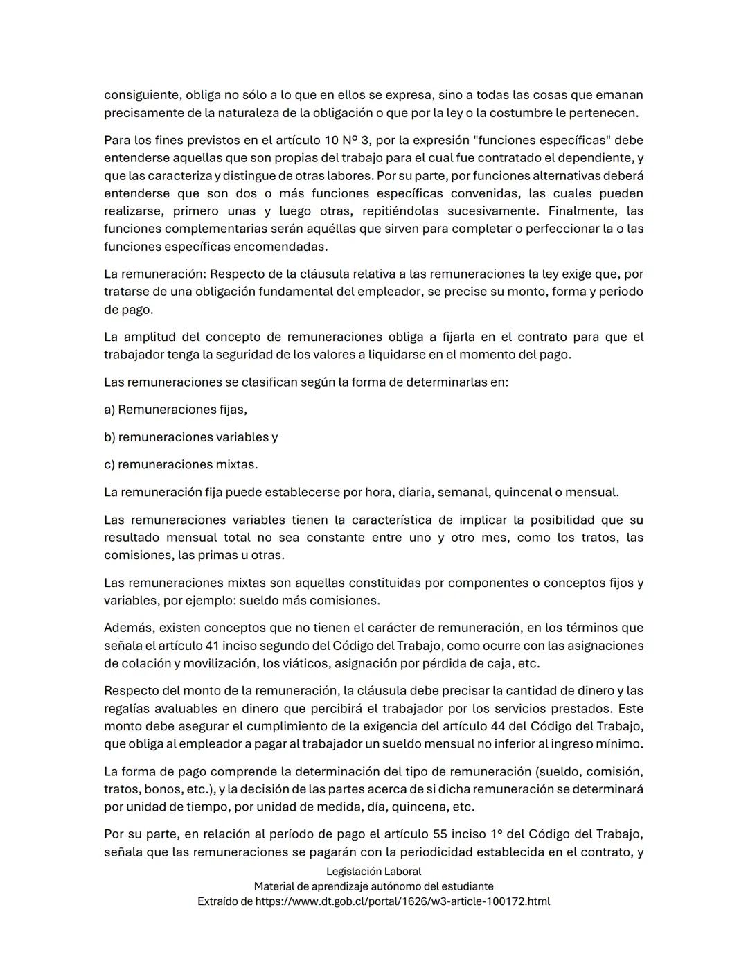 # Contrato Individual de Trabajo
## Concepto
Según lo señalado por el artículo 7° del Código del Trabajo, el contrato individual de trabaj