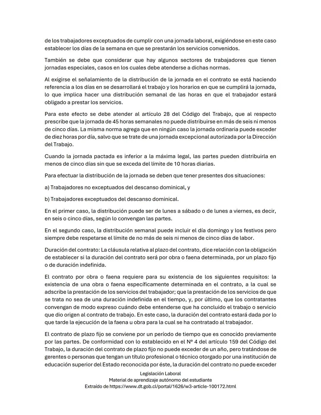 # Contrato Individual de Trabajo
## Concepto
Según lo señalado por el artículo 7° del Código del Trabajo, el contrato individual de trabaj