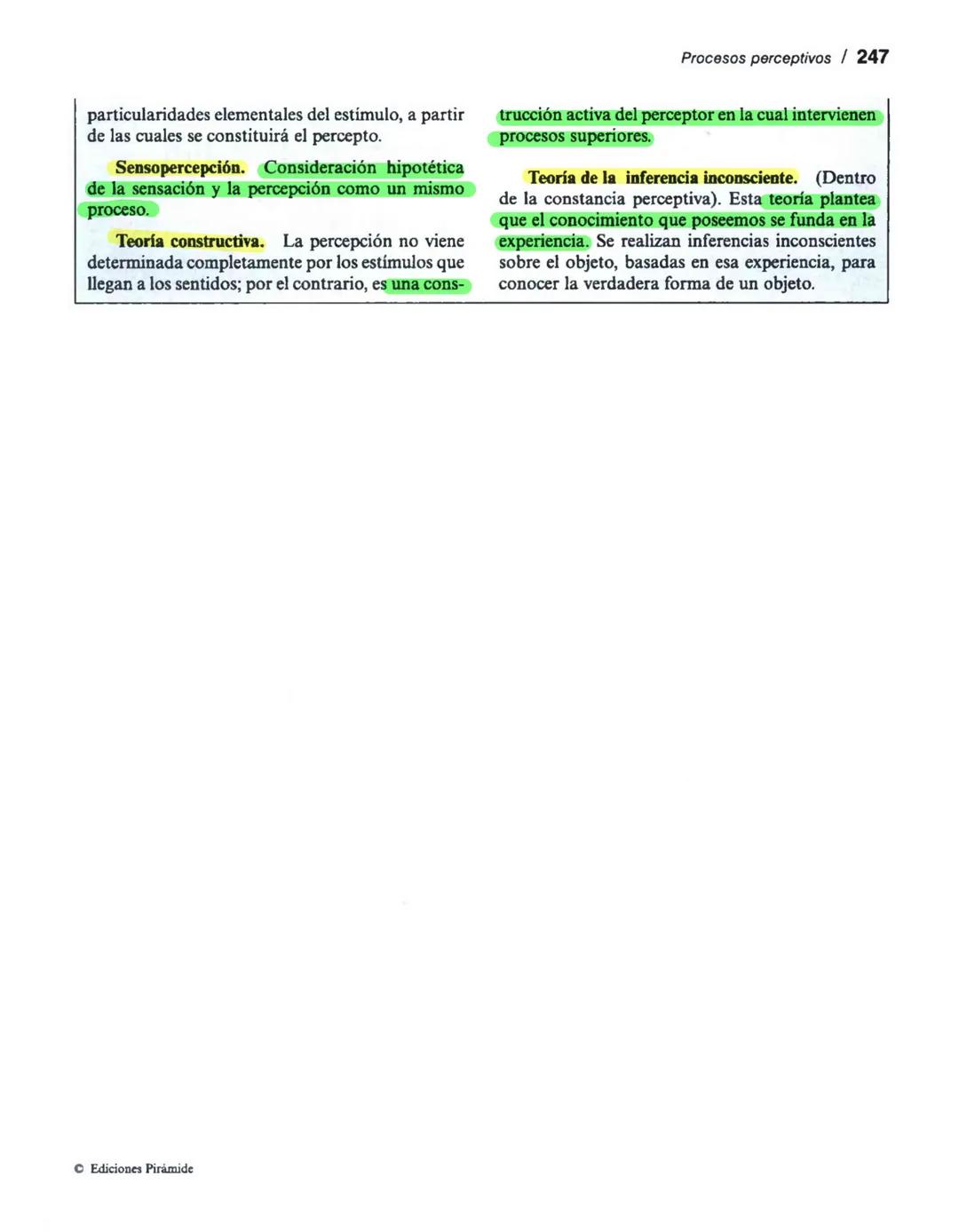 # GLOSARIO
Cinestesia (o kinestesia). Literalmente signi-
fica sentido del movimiento, aunque también in-
cluye el sentido estático de posi