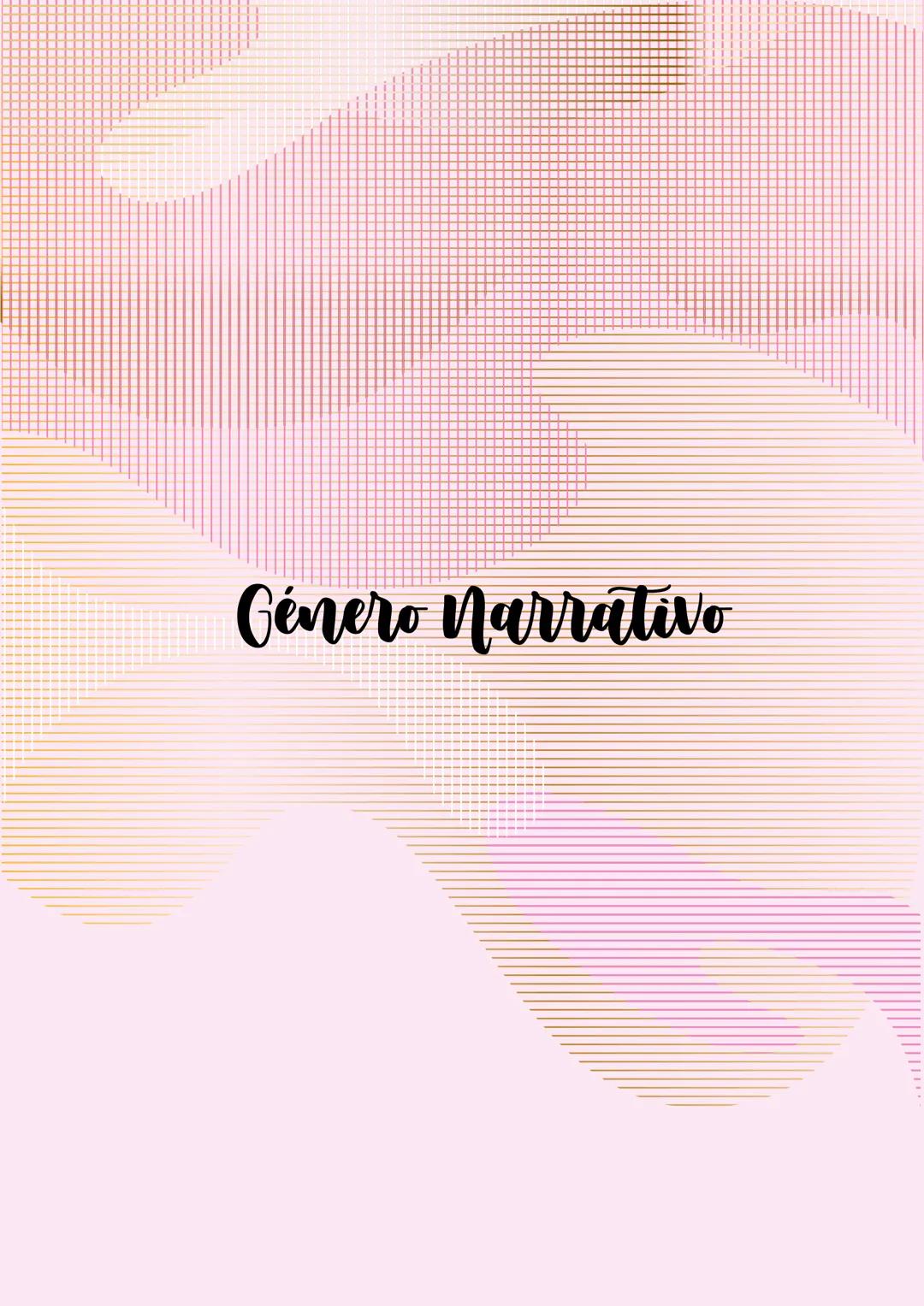 Género Narrativo --- OCR Start ---
Género Narrativo
El género Narrativo es una expresión literaria, la cual se caracteriza por tener
histori