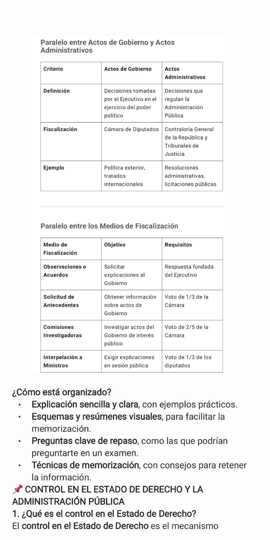 # Derecho administrativo
2025 - 1. semestre Repaso: El Control en el Estado de Derecho y la
Administración Pública
1. Introducción
El contro