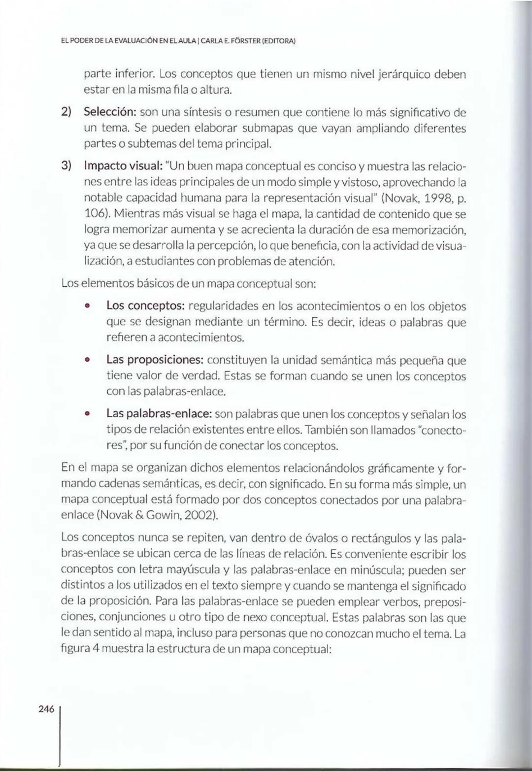 # CAPÍTULO 8
La evaluación con
organizadores
gráficos: cómo y
cuándo utilizarlos
Paola Marchant-Araya
8 # CAPÍTULO 8 | LA EVALUACIÓN CON OR