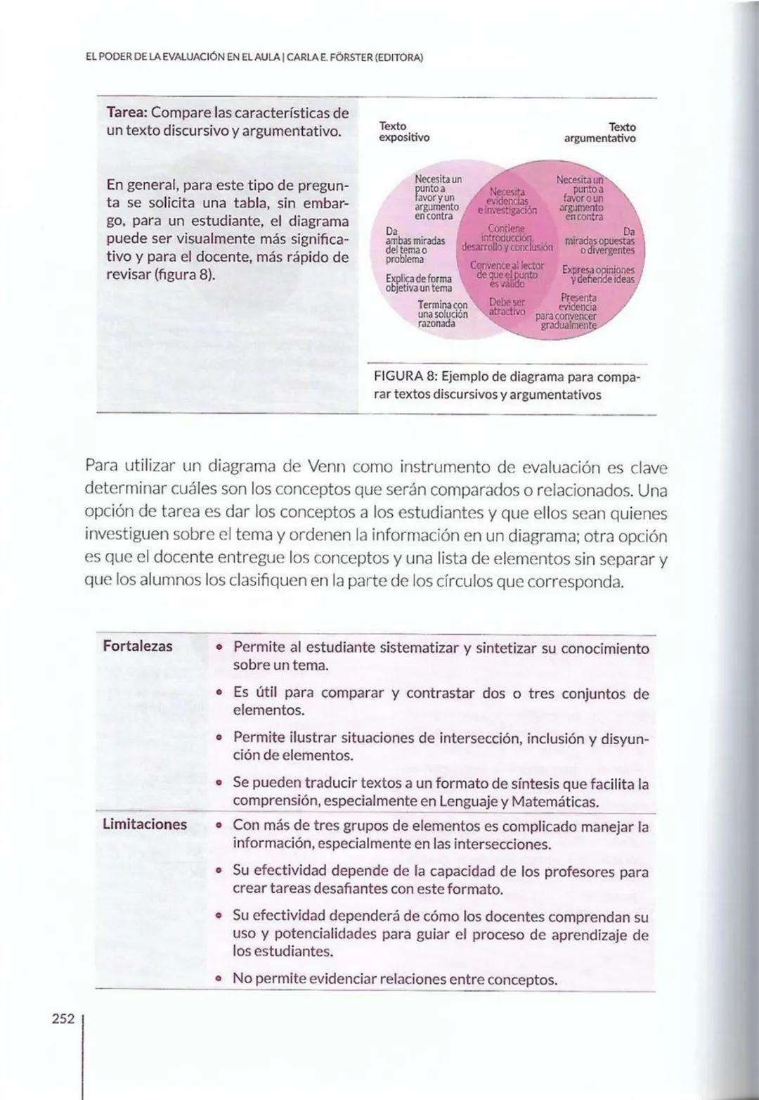 # CAPÍTULO 8
La evaluación con
organizadores
gráficos: cómo y
cuándo utilizarlos
Paola Marchant-Araya
8 # CAPÍTULO 8 | LA EVALUACIÓN CON OR