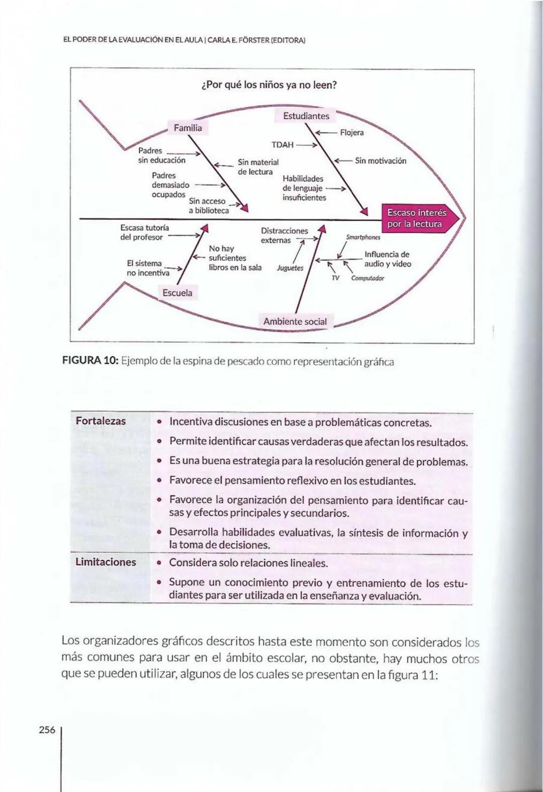 # CAPÍTULO 8
La evaluación con
organizadores
gráficos: cómo y
cuándo utilizarlos
Paola Marchant-Araya
8 # CAPÍTULO 8 | LA EVALUACIÓN CON OR