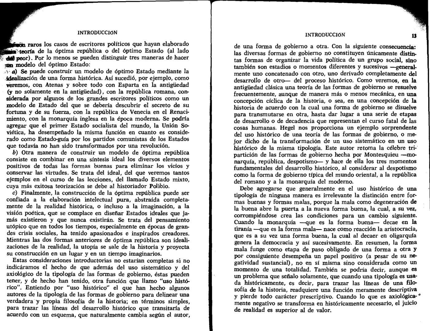 Traducción de
JOSÉ F. FERNÁNDEZ SANTILLÁN
NORBERTO BOBBIO
La teoría de las formas de gobierno
en la historia del pensamiento
político
Año