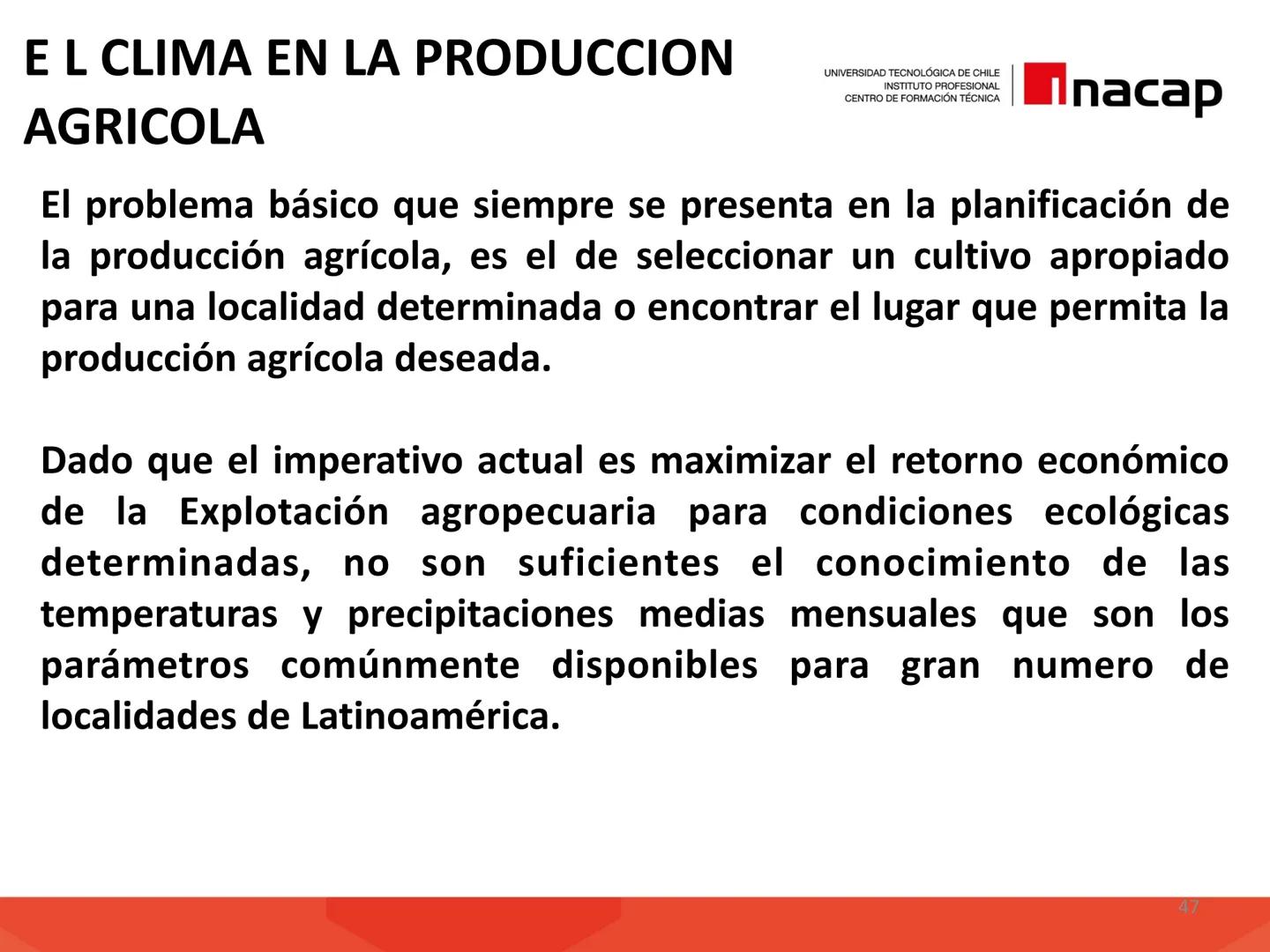 # INTRODUCCIÓN A
# SISTEMAS PRODUCTIVOS
# AGRÍCOLAS (AGO311)
UNIVERSIDAD TECNOLÓGICA DE CHILE
INSTITUTO PROFESIONAL
CENTRO DE FORMACIÓN T