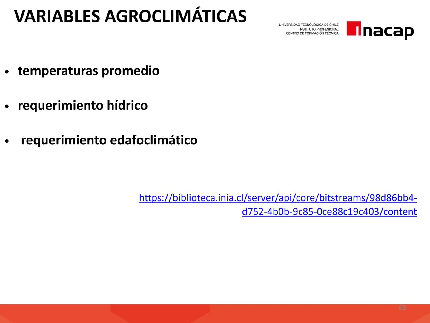 # INTRODUCCIÓN A
# SISTEMAS PRODUCTIVOS
# AGRÍCOLAS (AGO311)
UNIVERSIDAD TECNOLÓGICA DE CHILE
INSTITUTO PROFESIONAL
CENTRO DE FORMACIÓN T