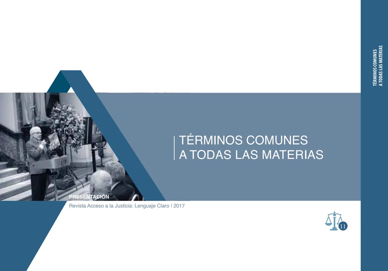 # GLOSARIO DE TÉRMINOS
## JURÍDICOS
COMISIÓN
LENGUAJE
CLARO
PODER JUDICIAL
REPUBLICA DE CHILE PODER JUDICIAL
REPUBLICA DE CHILE | COMISIÓ