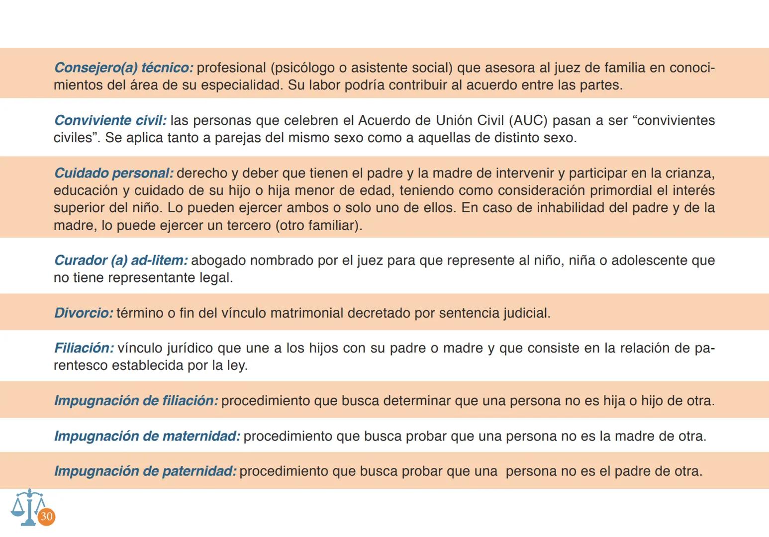# GLOSARIO DE TÉRMINOS
## JURÍDICOS
COMISIÓN
LENGUAJE
CLARO
PODER JUDICIAL
REPUBLICA DE CHILE PODER JUDICIAL
REPUBLICA DE CHILE | COMISIÓ