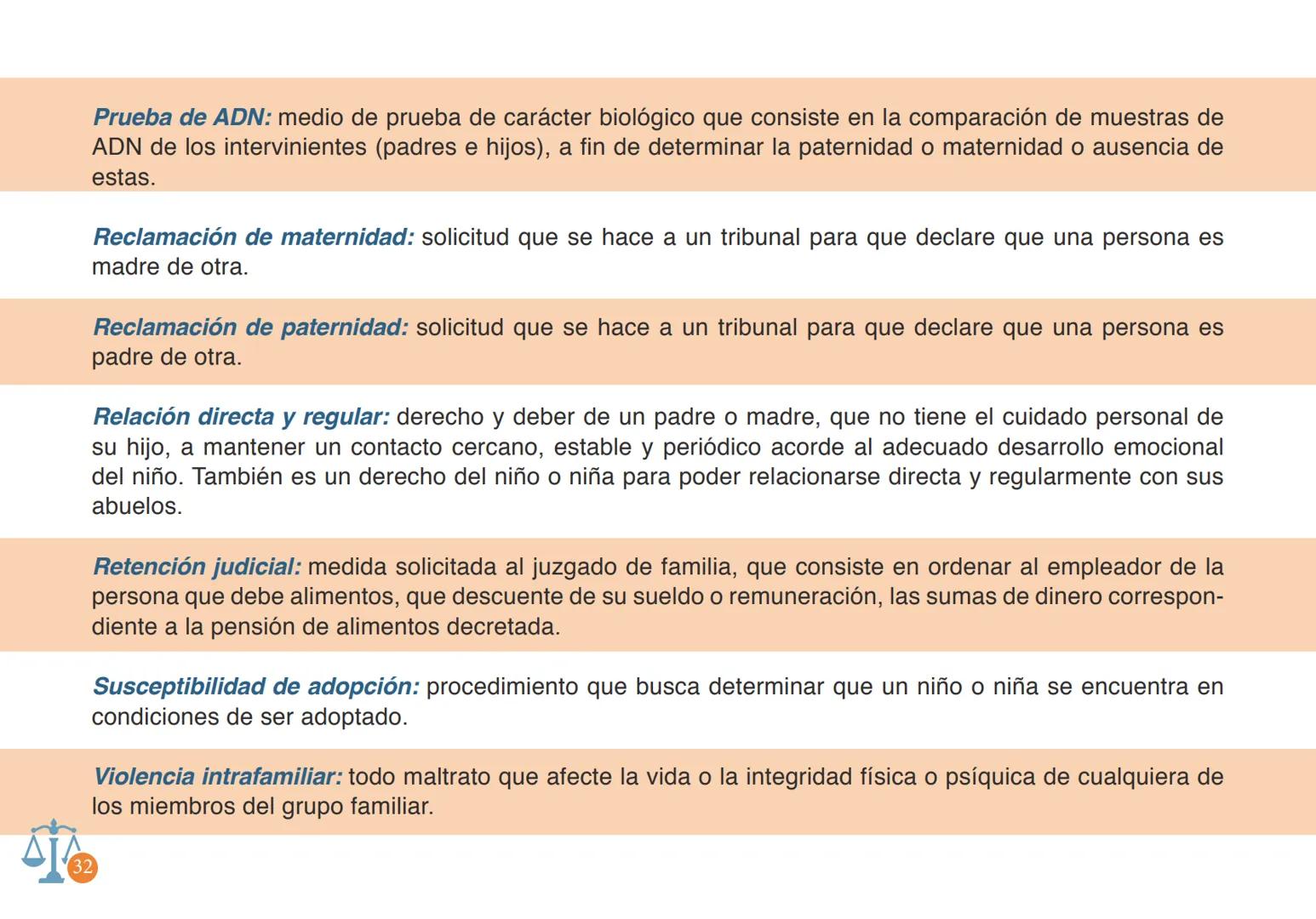 # GLOSARIO DE TÉRMINOS
## JURÍDICOS
COMISIÓN
LENGUAJE
CLARO
PODER JUDICIAL
REPUBLICA DE CHILE PODER JUDICIAL
REPUBLICA DE CHILE | COMISIÓ