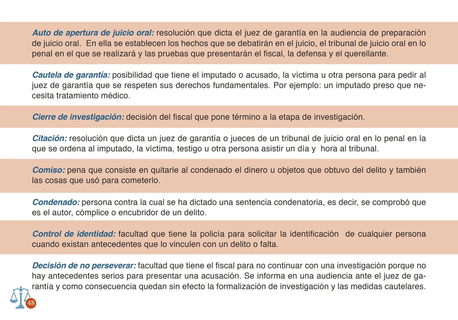 # GLOSARIO DE TÉRMINOS
## JURÍDICOS
COMISIÓN
LENGUAJE
CLARO
PODER JUDICIAL
REPUBLICA DE CHILE PODER JUDICIAL
REPUBLICA DE CHILE | COMISIÓ