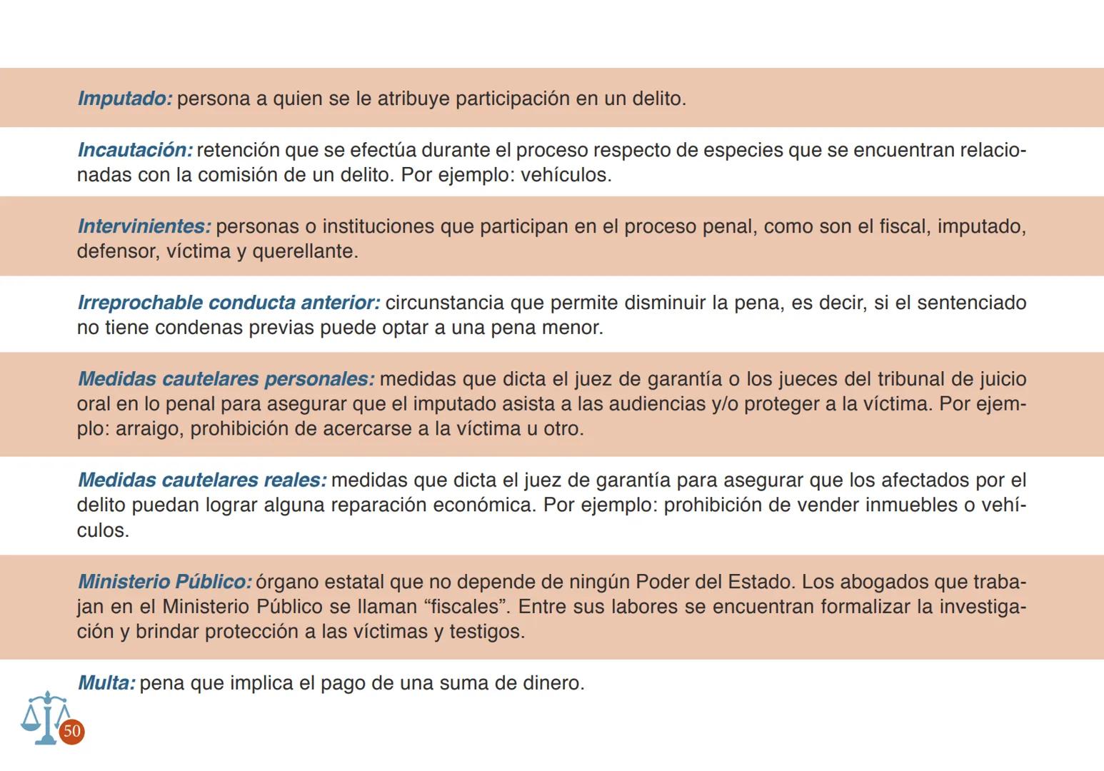 # GLOSARIO DE TÉRMINOS
## JURÍDICOS
COMISIÓN
LENGUAJE
CLARO
PODER JUDICIAL
REPUBLICA DE CHILE PODER JUDICIAL
REPUBLICA DE CHILE | COMISIÓ